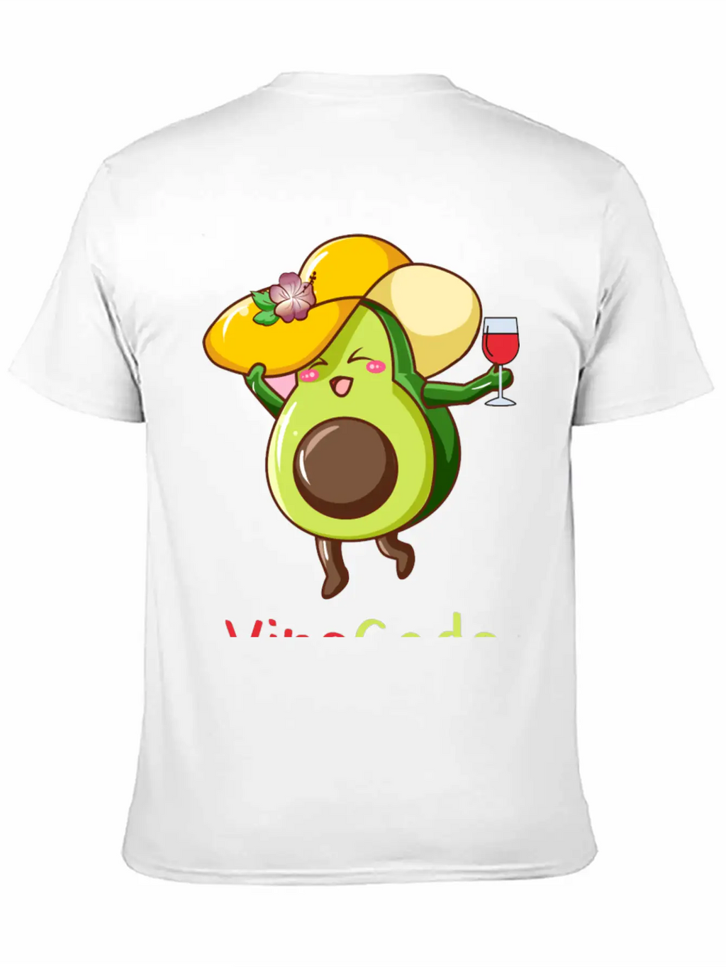Avocato Avocado Cat Vegan Vegetarian Modern Fit Casual T-Shirt – Clean And Versatile Design