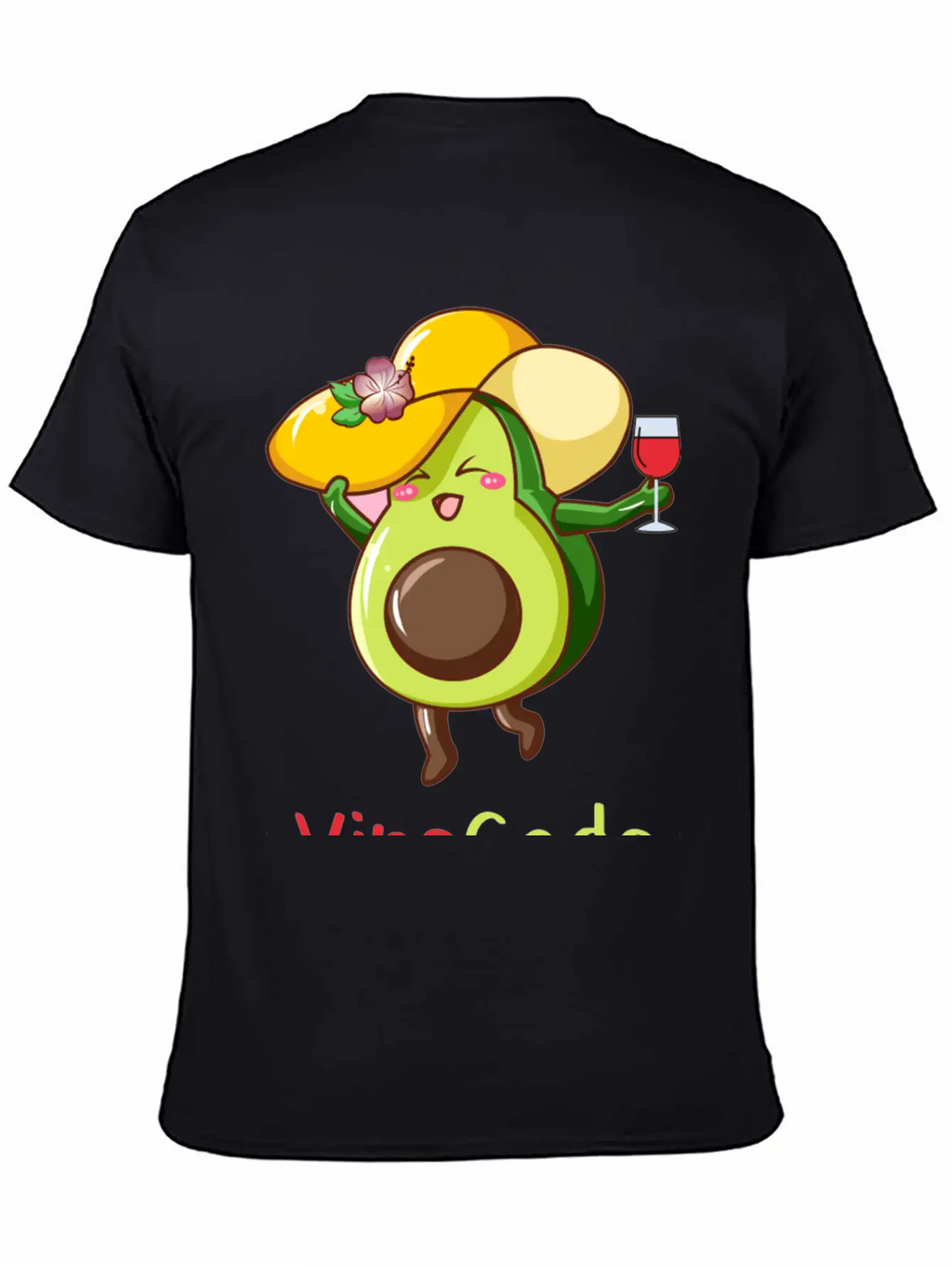 Avocato Avocado Cat Vegan Vegetarian Modern Fit Casual T-Shirt – Clean And Versatile Design
