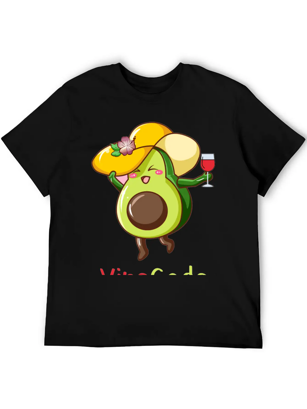 Avocato Avocado Cat Vegan Vegetarian Modern Fit Casual T-Shirt – Clean And Versatile Design