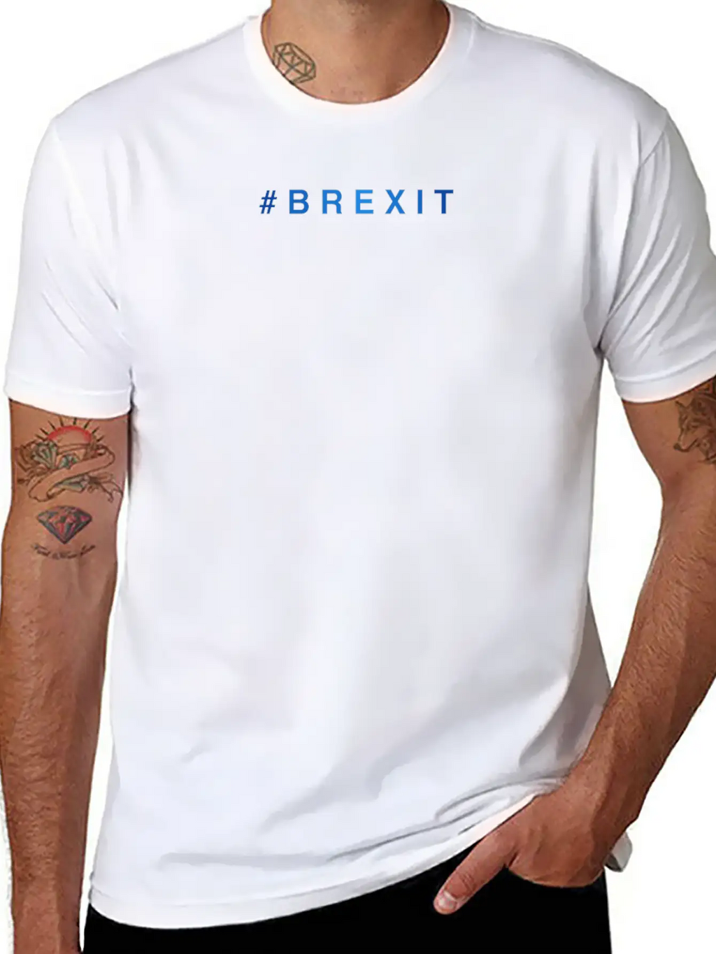 # B R E X I T Simple Everyday Graphic Tee – Lightweight Summer Wear
