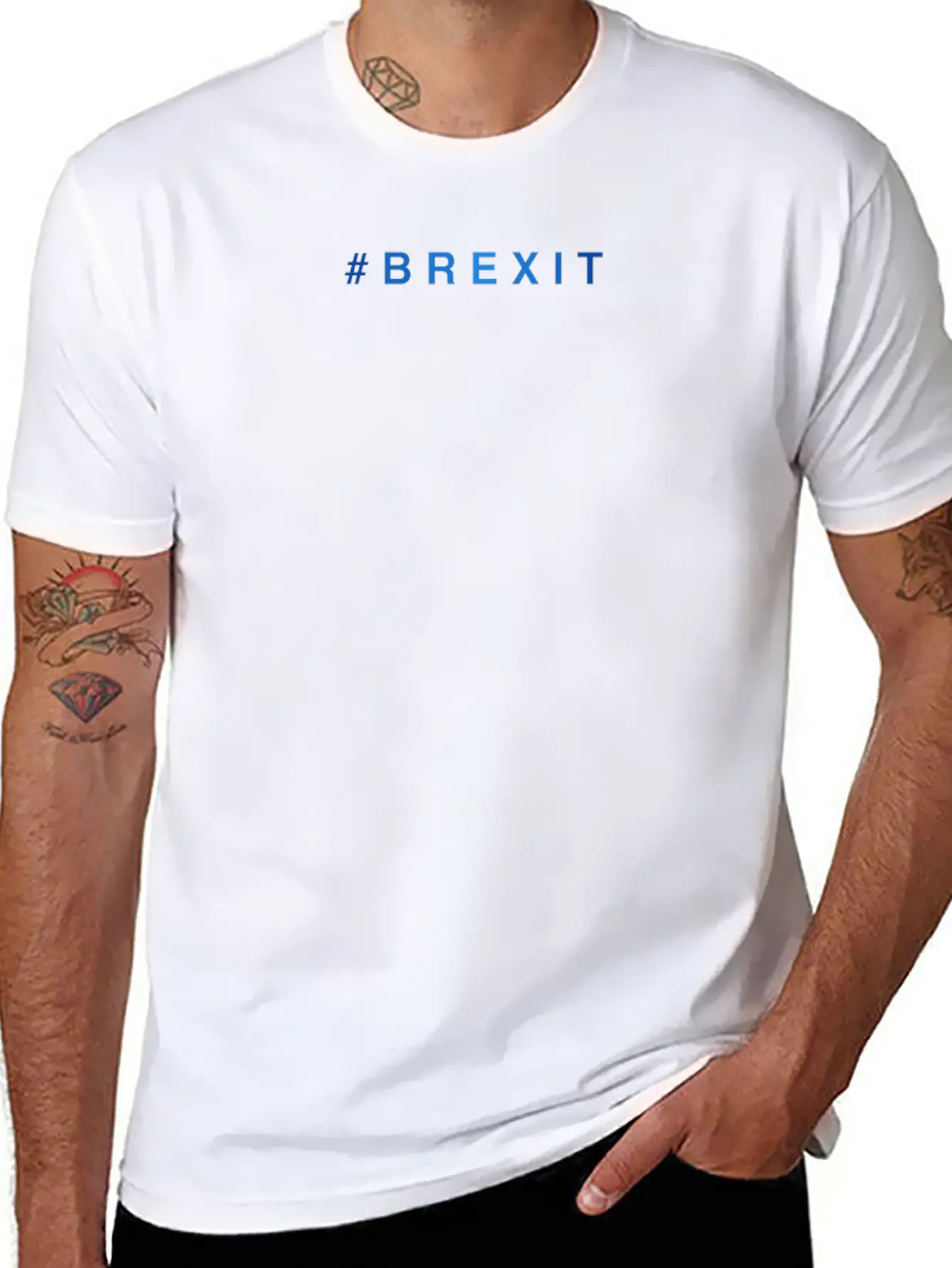 # B R E X I T Simple Everyday Graphic Tee – Lightweight Summer Wear