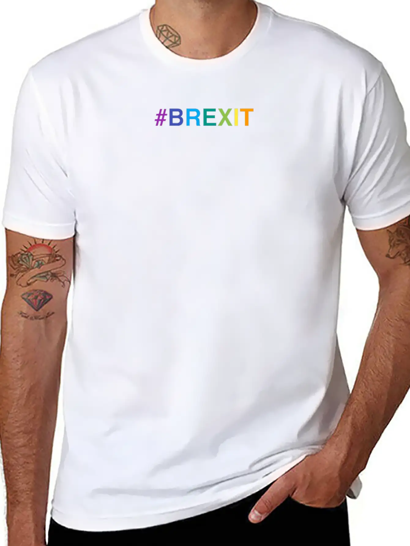 # B R E X I T Soft Cotton Short Sleeve Tee – Unisex Wardrobe Staple