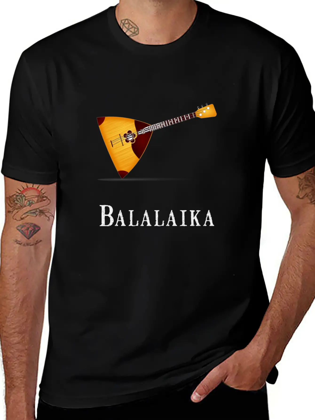 Balalaika Musician Music Fan Timeless Short Sleeve Tee – Comfy And Minimalist Design