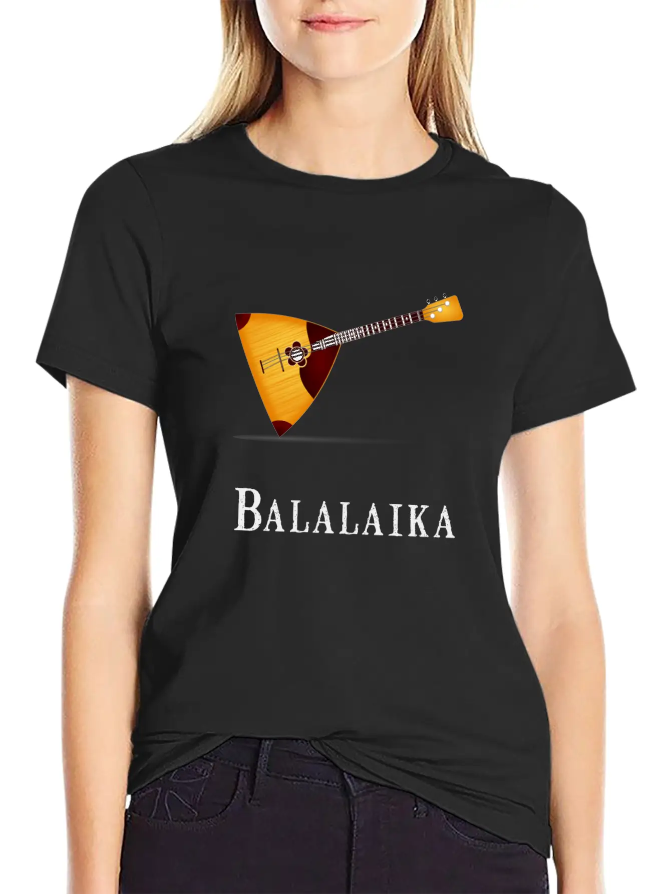 Balalaika Musician Music Fan Timeless Short Sleeve Tee – Comfy And Minimalist Design