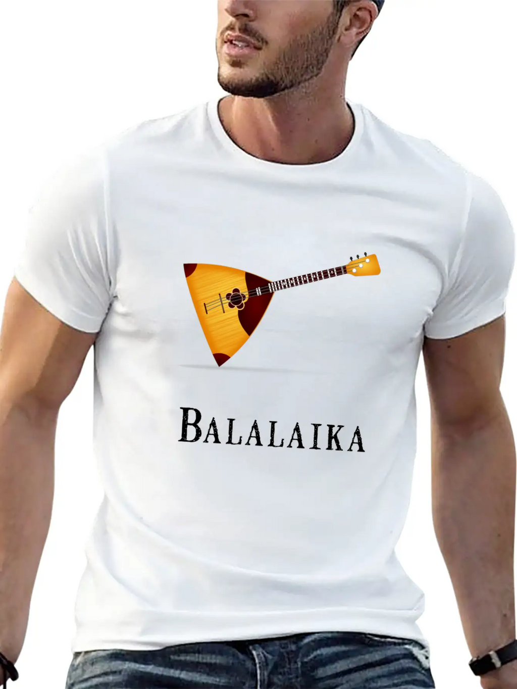 Balalaika Musician Music Fan Timeless Short Sleeve Tee – Comfy And Minimalist Design