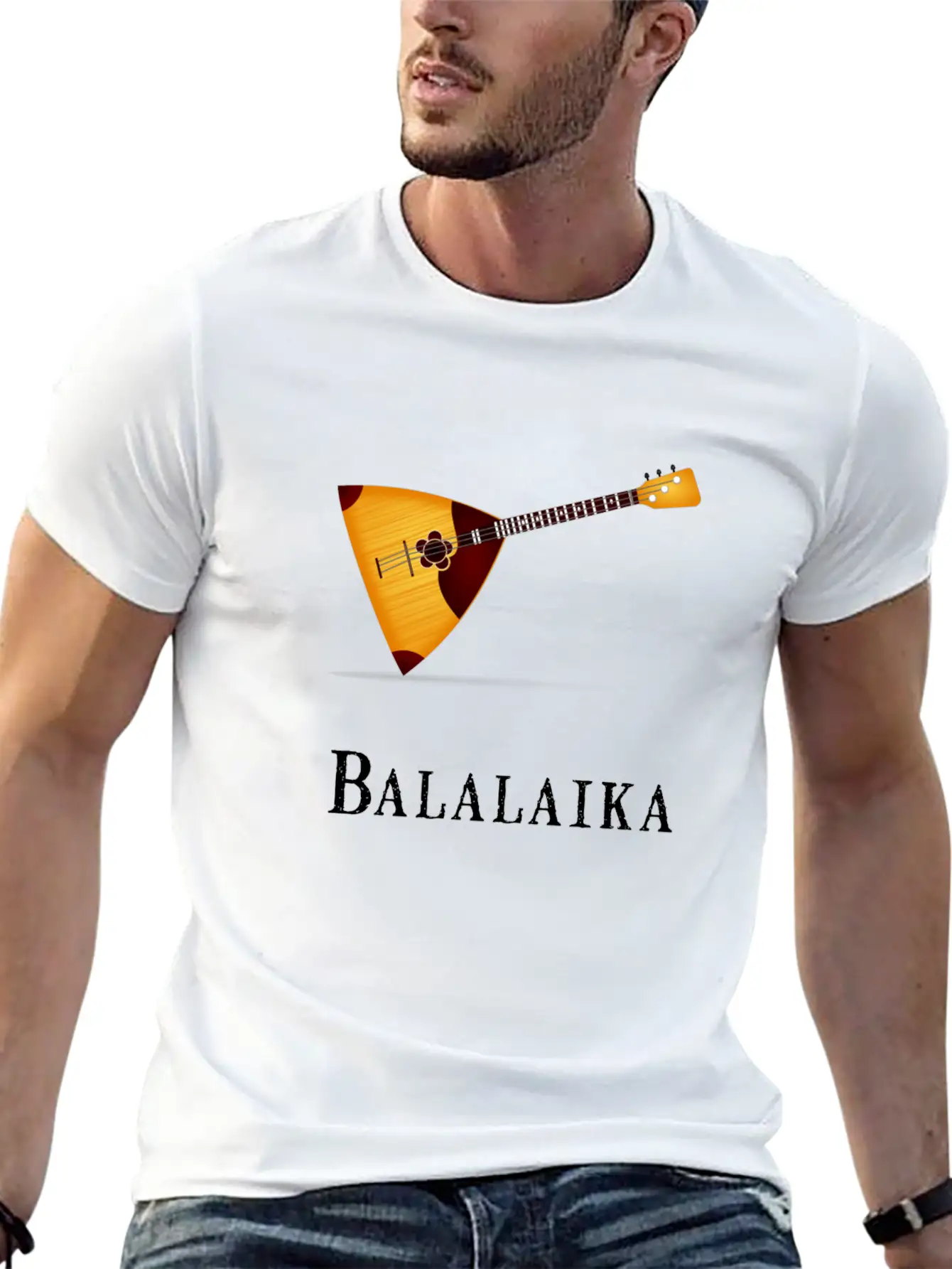Balalaika Musician Music Fan Timeless Short Sleeve Tee – Comfy And Minimalist Design