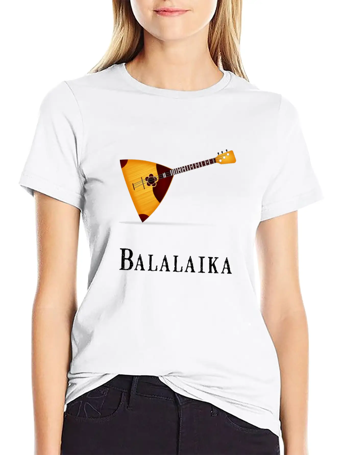 Balalaika Musician Music Fan Timeless Short Sleeve Tee – Comfy And Minimalist Design