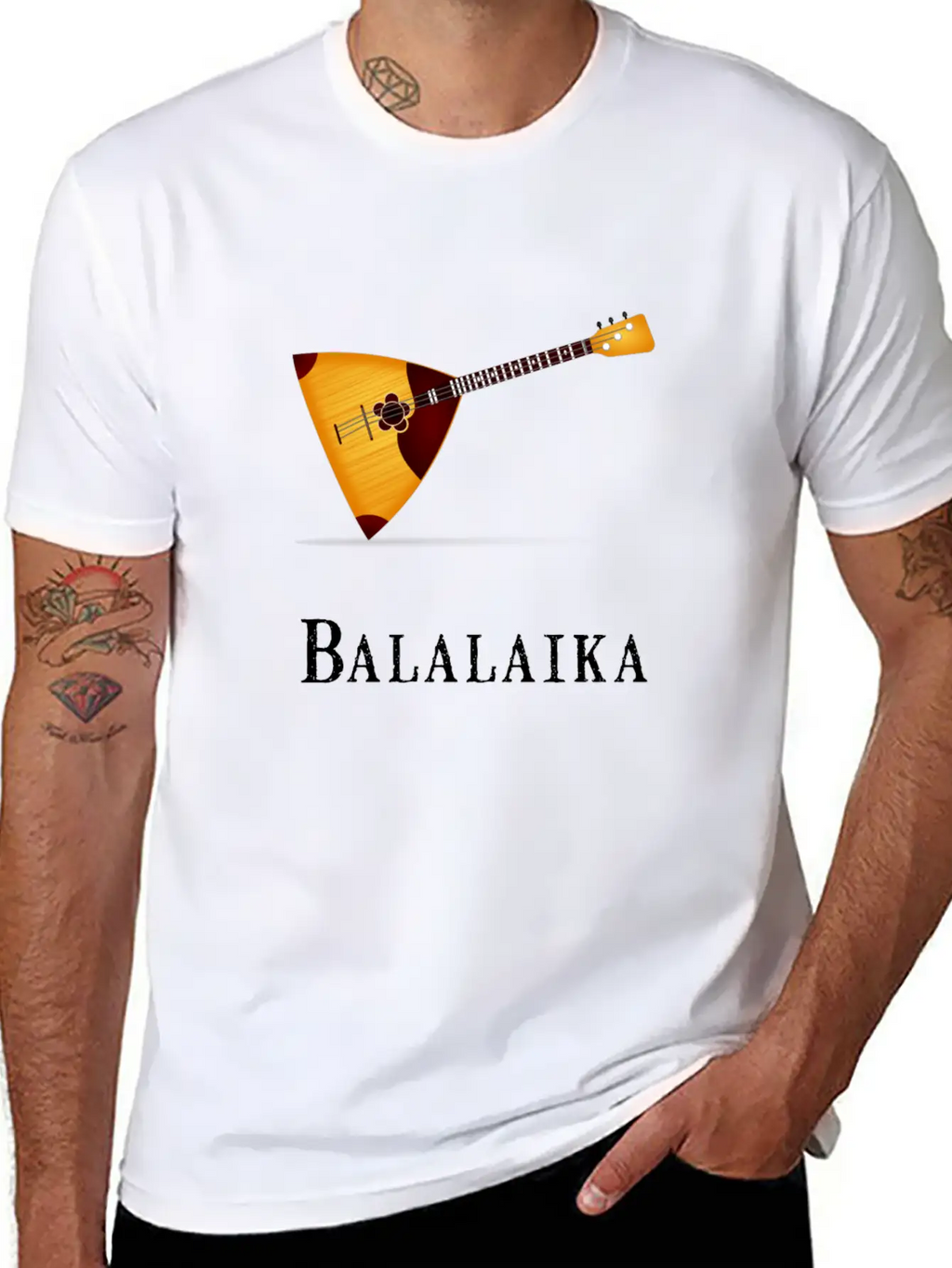 Balalaika Musician Music Fan Timeless Short Sleeve Tee – Comfy And Minimalist Design