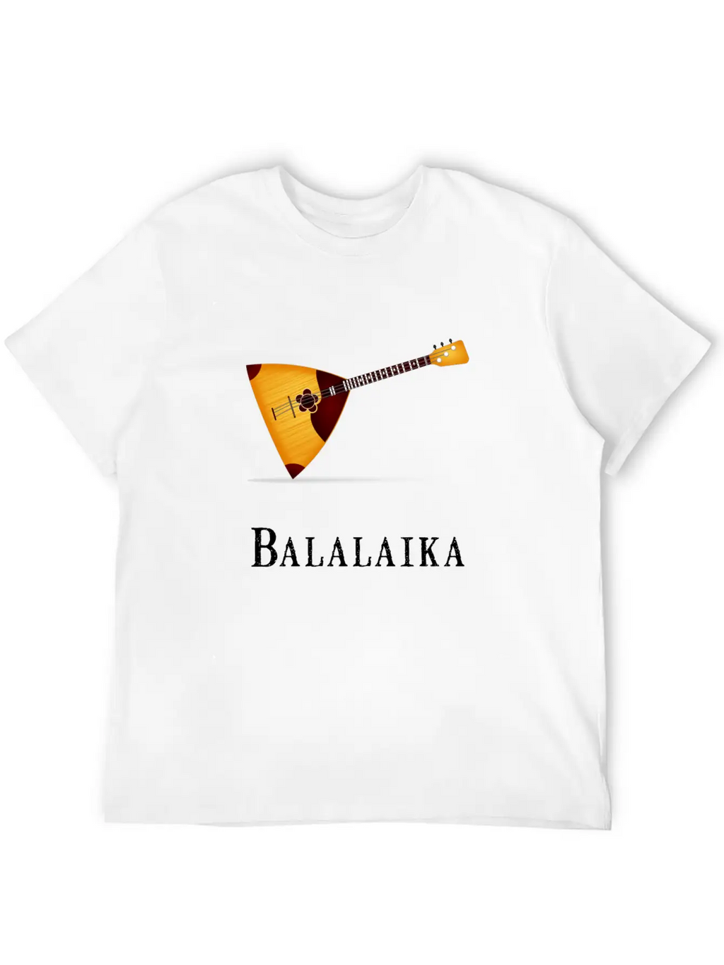 Balalaika Musician Music Fan Timeless Short Sleeve Tee – Comfy And Minimalist Design