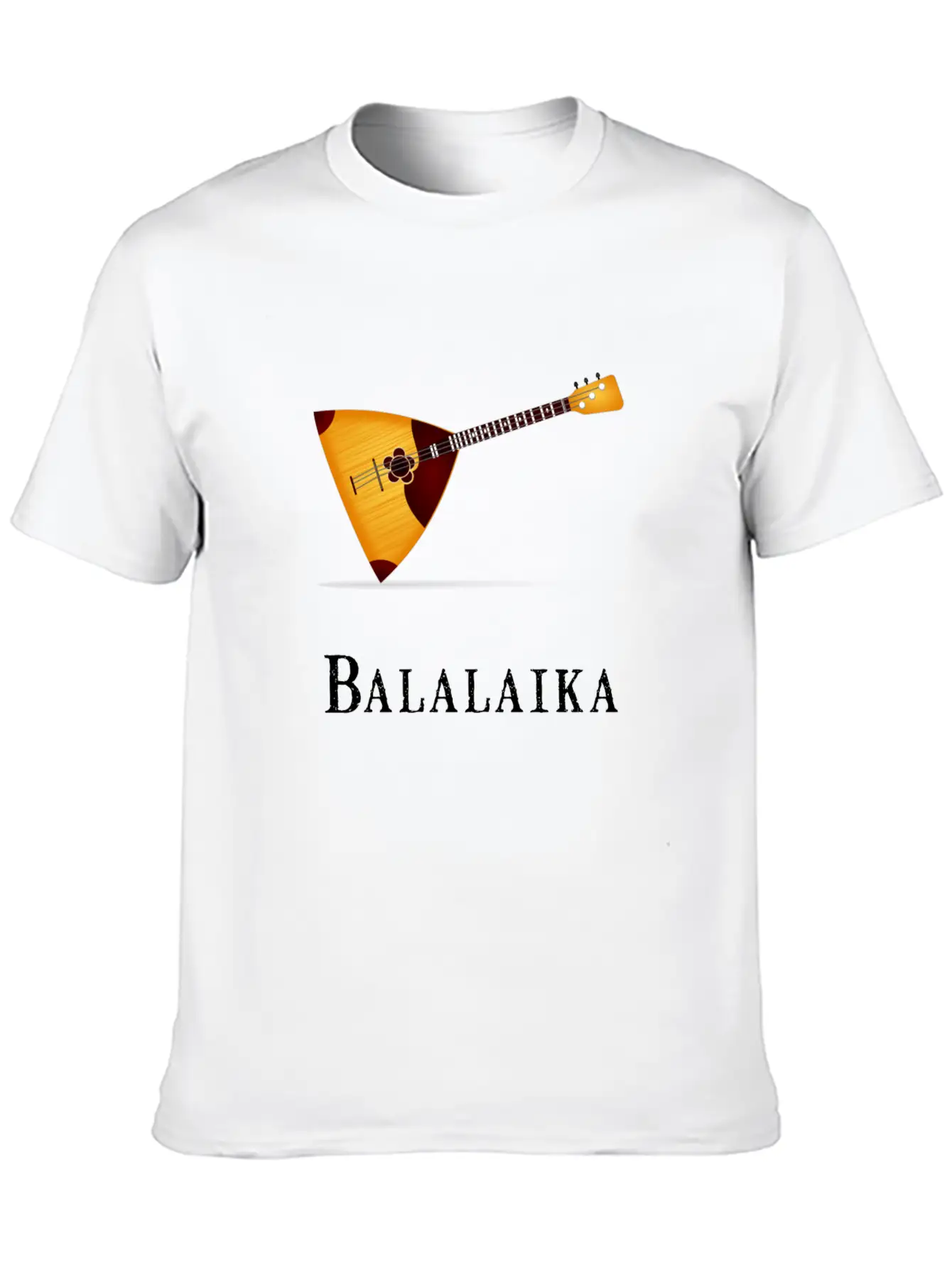 Balalaika Musician Music Fan Timeless Short Sleeve Tee – Comfy And Minimalist Design