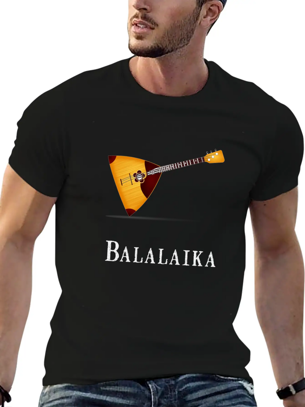 Balalaika Musician Music Fan Timeless Short Sleeve Tee – Comfy And Minimalist Design
