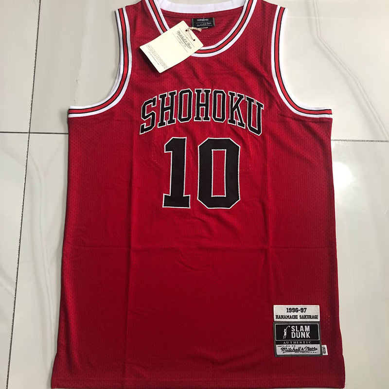 2024 New MN Slam Dunk 10# Sakuragi Hanamichi S-XXL
