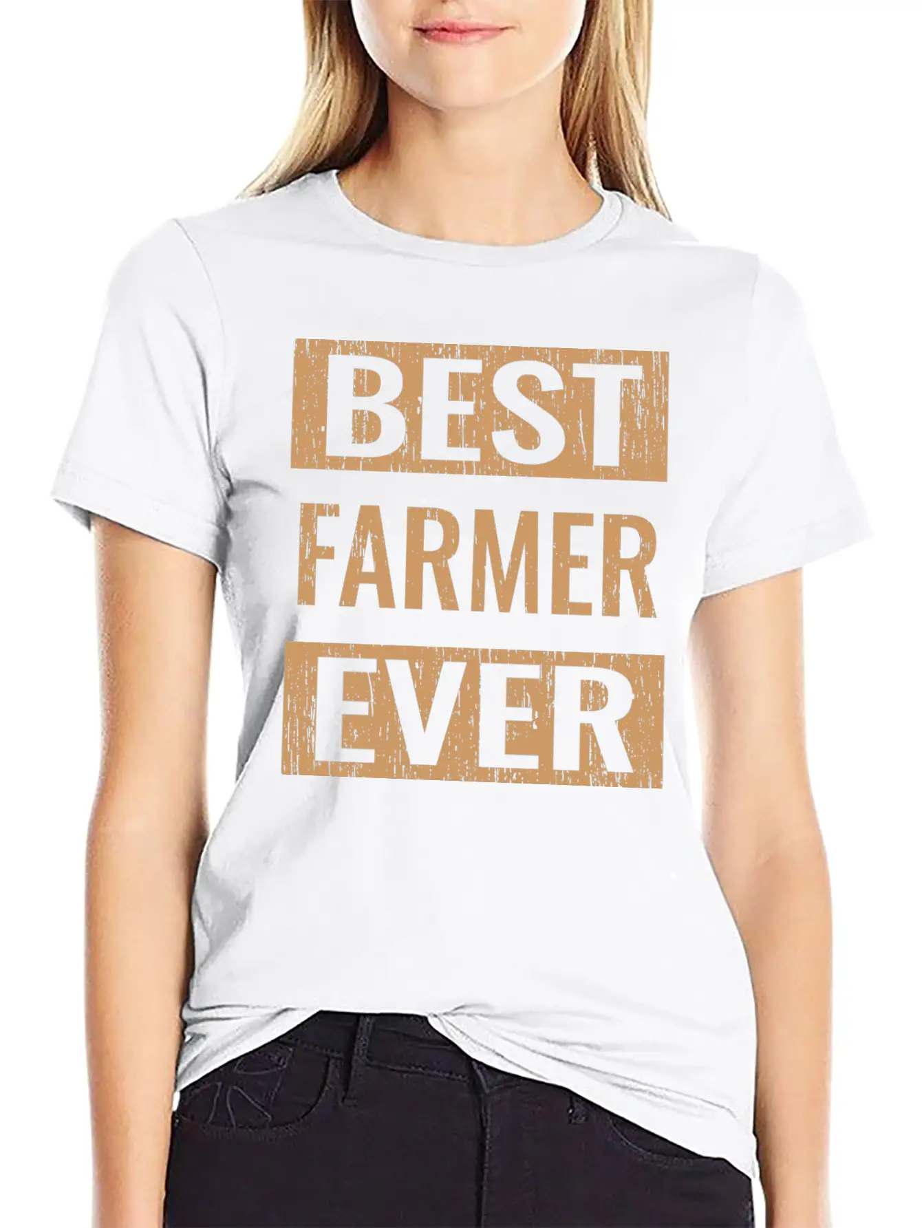 "Best Farmer Ever" Gardening Shirt For Gardeners Essential Unisex Summer Tee – Soft Cotton Casual Fit
