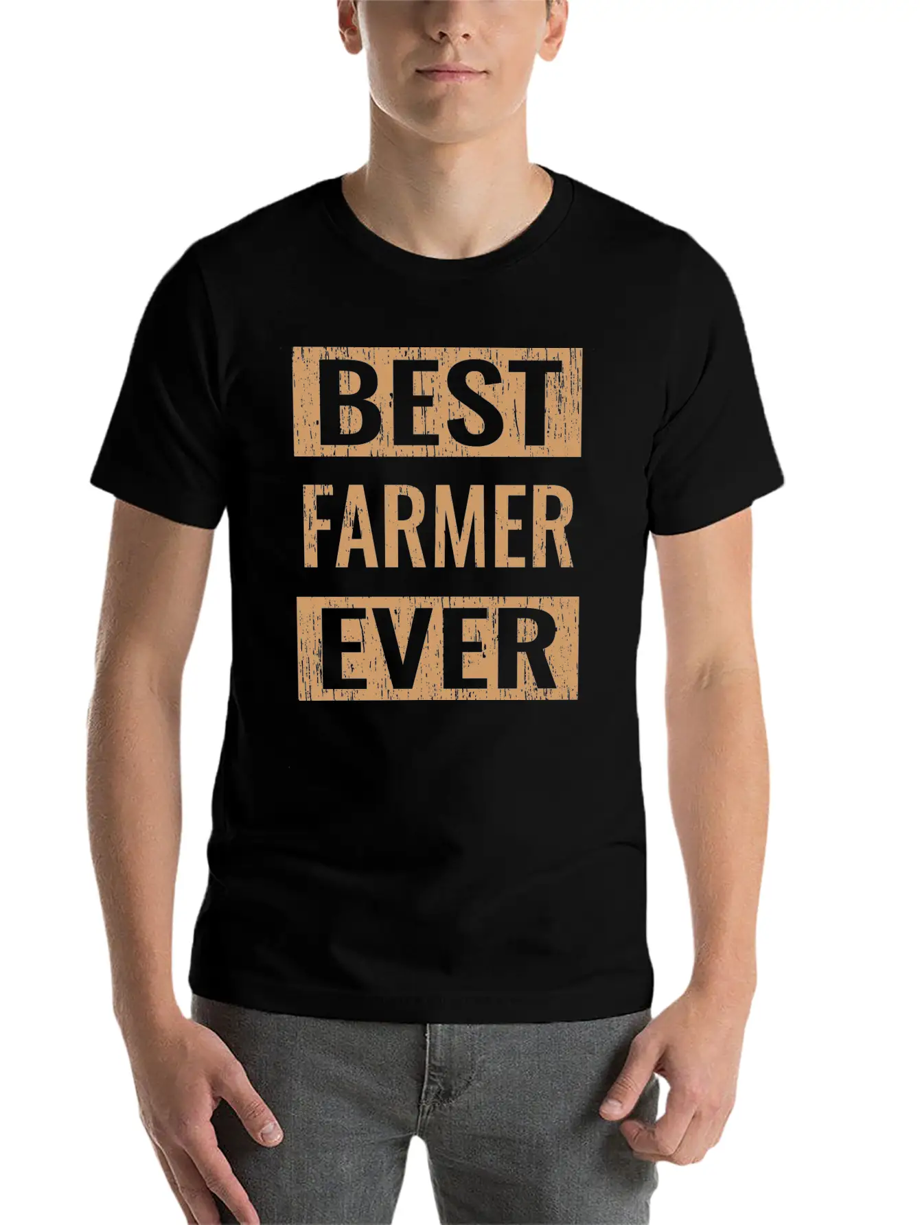 "Best Farmer Ever" Gardening Shirt For Gardeners Essential Unisex Summer Tee – Soft Cotton Casual Fit
