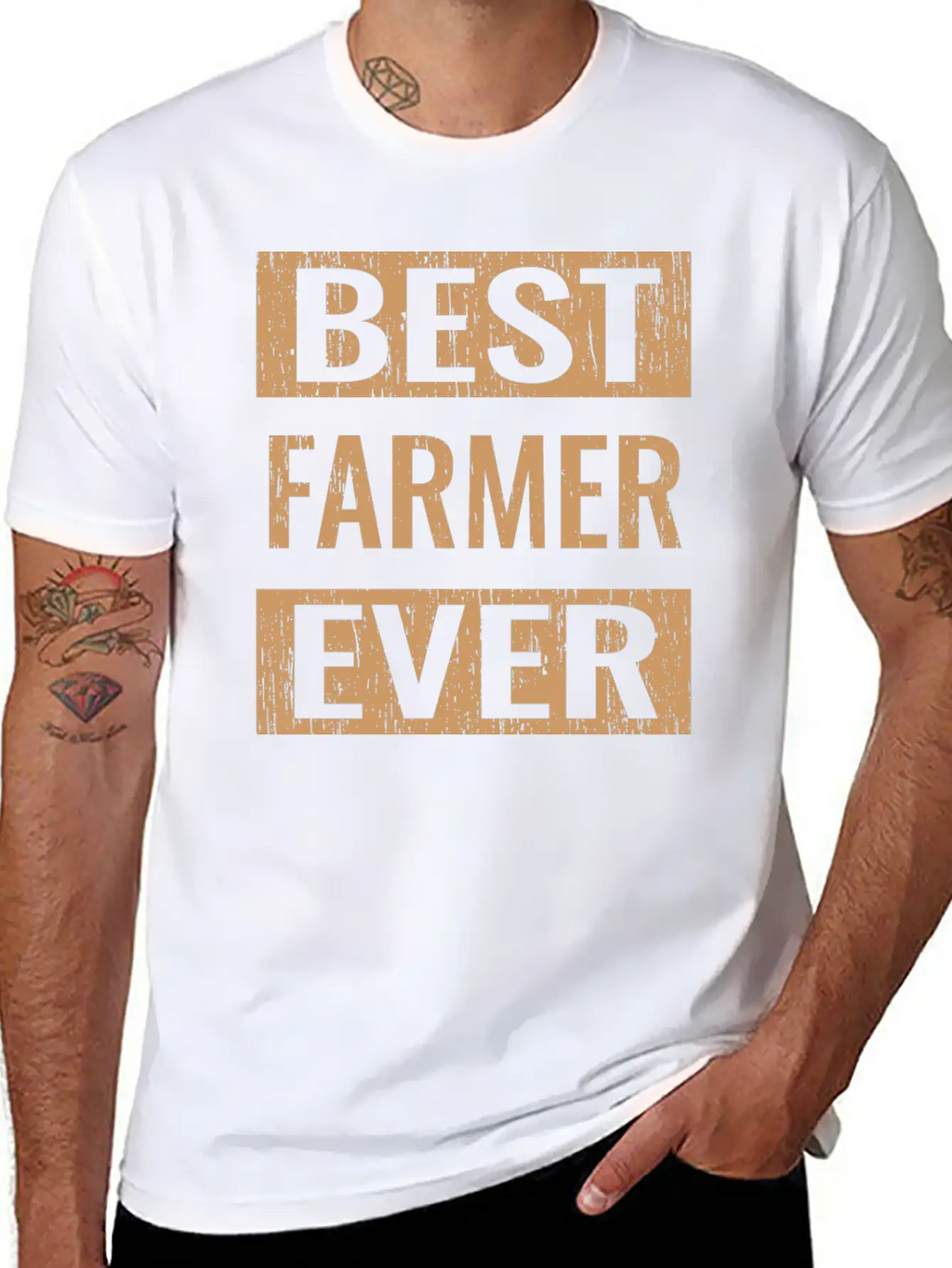 "Best Farmer Ever" Gardening Shirt For Gardeners Essential Unisex Summer Tee – Soft Cotton Casual Fit