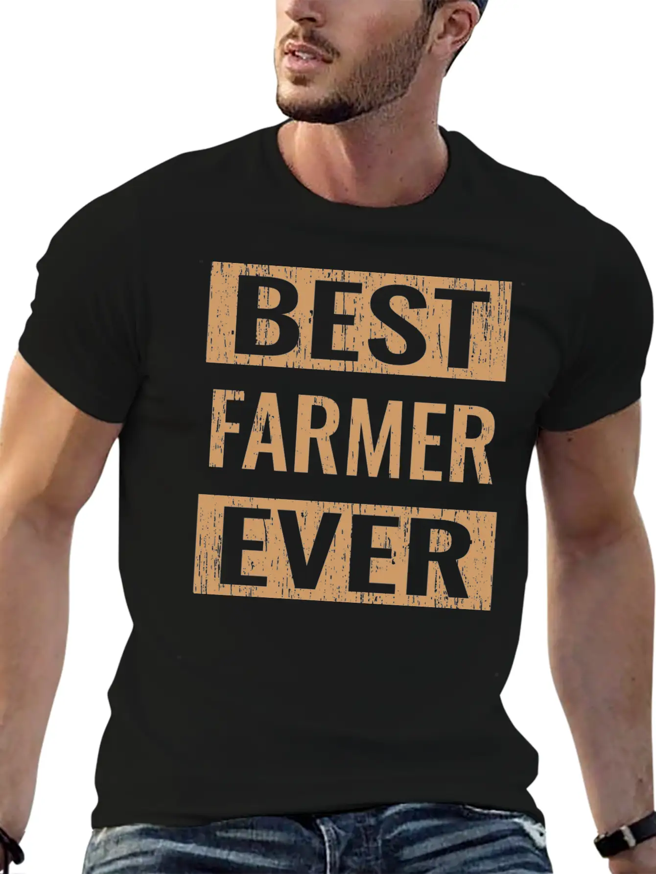 "Best Farmer Ever" Gardening Shirt For Gardeners Essential Unisex Summer Tee – Soft Cotton Casual Fit