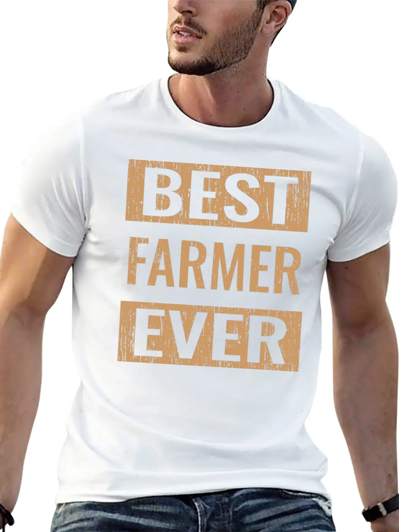 "Best Farmer Ever" Gardening Shirt For Gardeners Essential Unisex Summer Tee – Soft Cotton Casual Fit