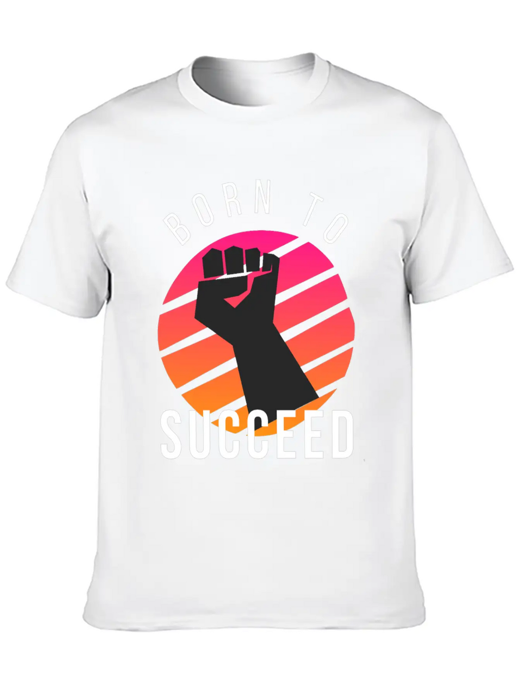 Born To Succeed Relaxed Everyday Tee – Lightweight And Durable Cotton