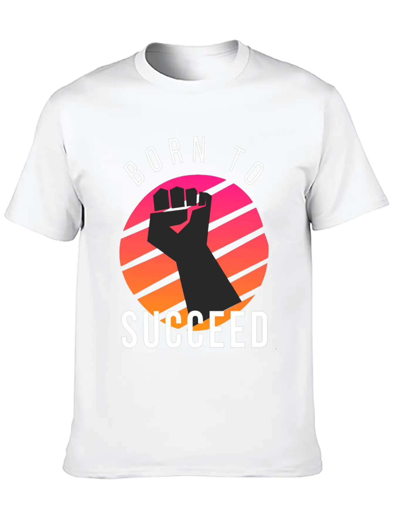 Born To Succeed Relaxed Everyday Tee – Lightweight And Durable Cotton