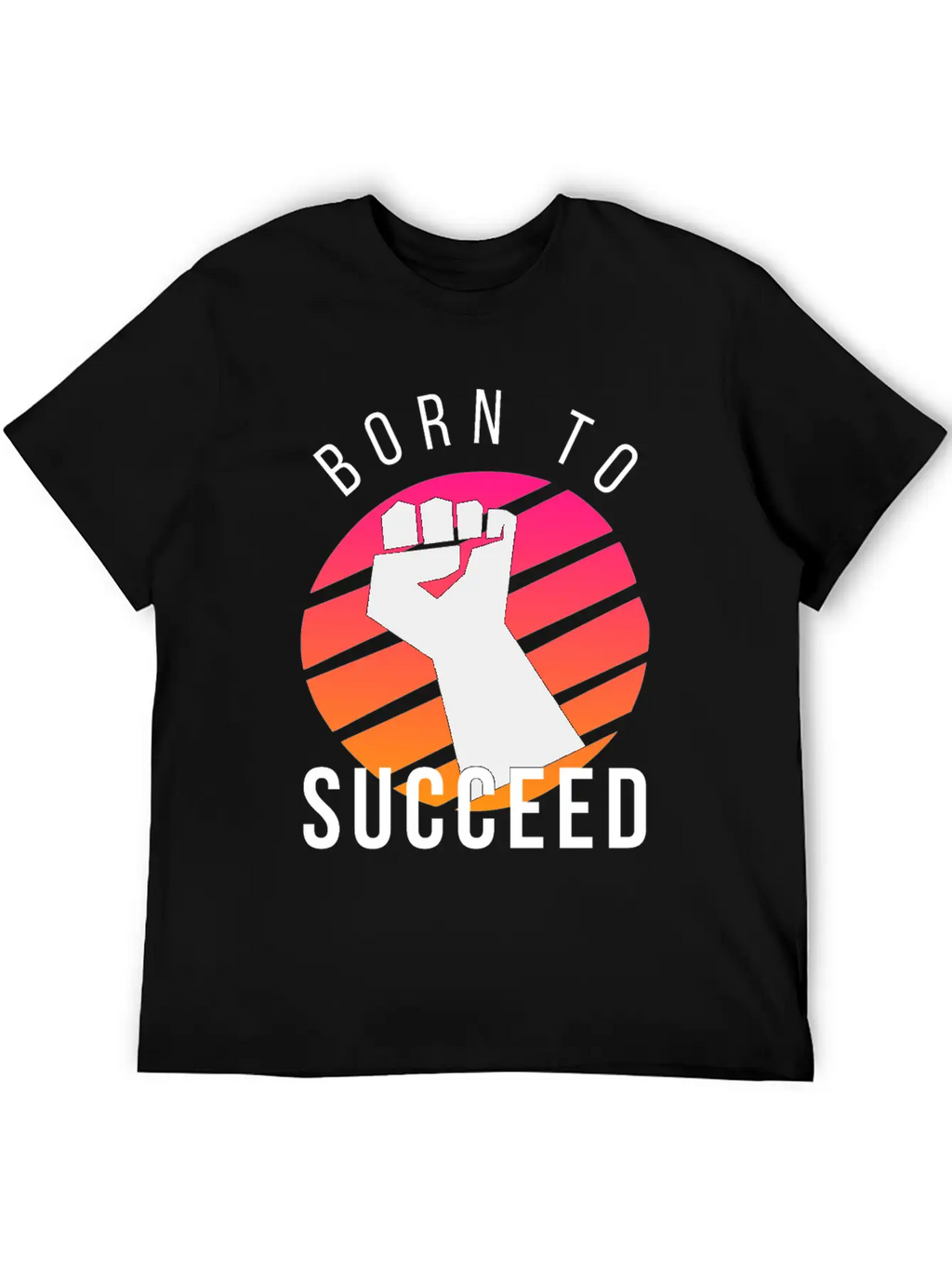 Born To Succeed Relaxed Everyday Tee – Lightweight And Durable Cotton