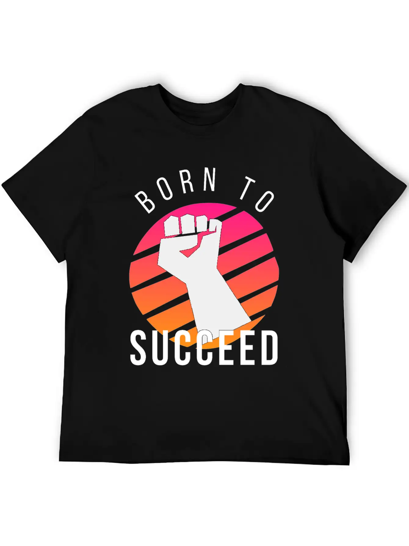 Born To Succeed Relaxed Everyday Tee – Lightweight And Durable Cotton