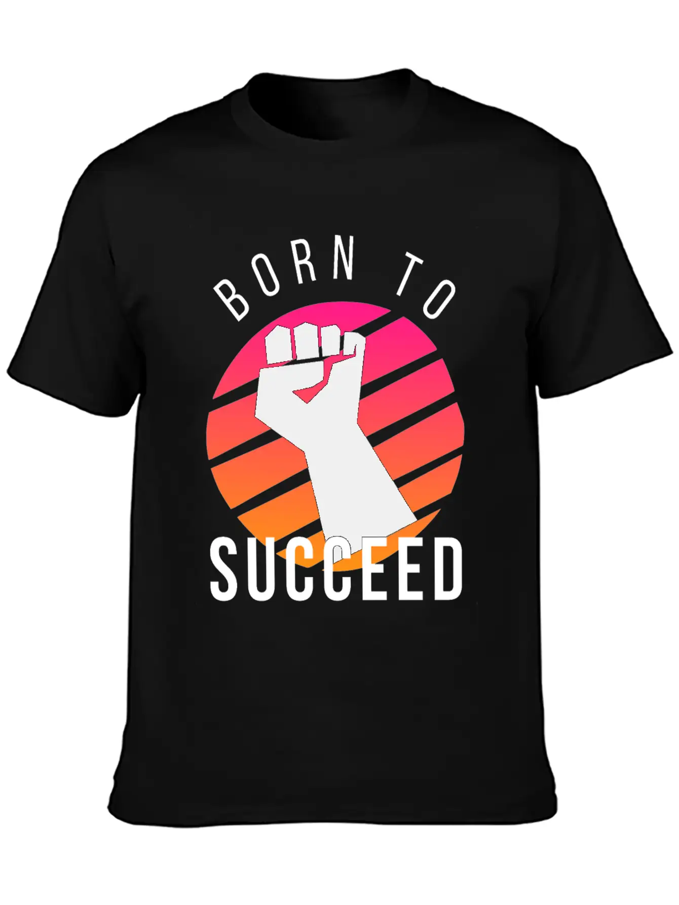 Born To Succeed Relaxed Everyday Tee – Lightweight And Durable Cotton