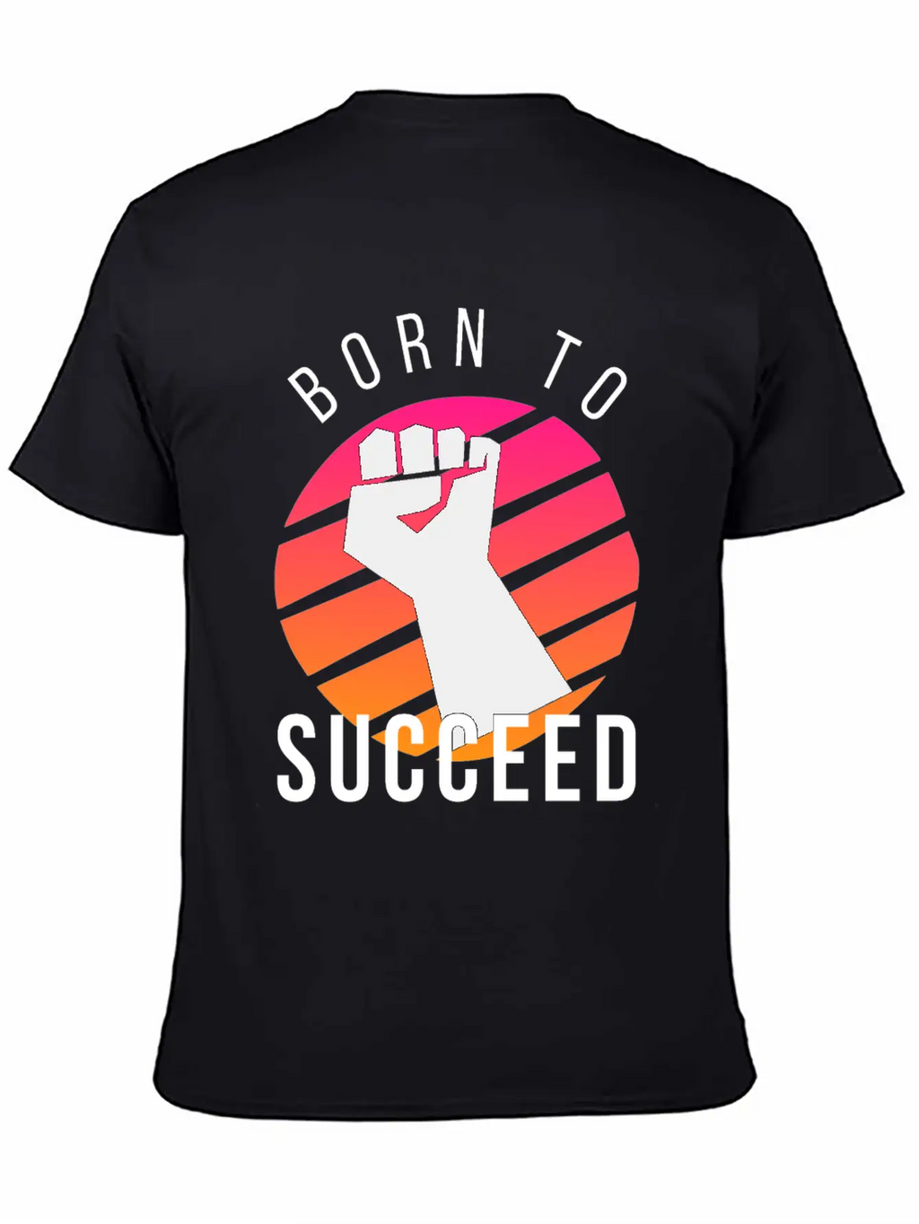 Born To Succeed Relaxed Everyday Tee – Lightweight And Durable Cotton