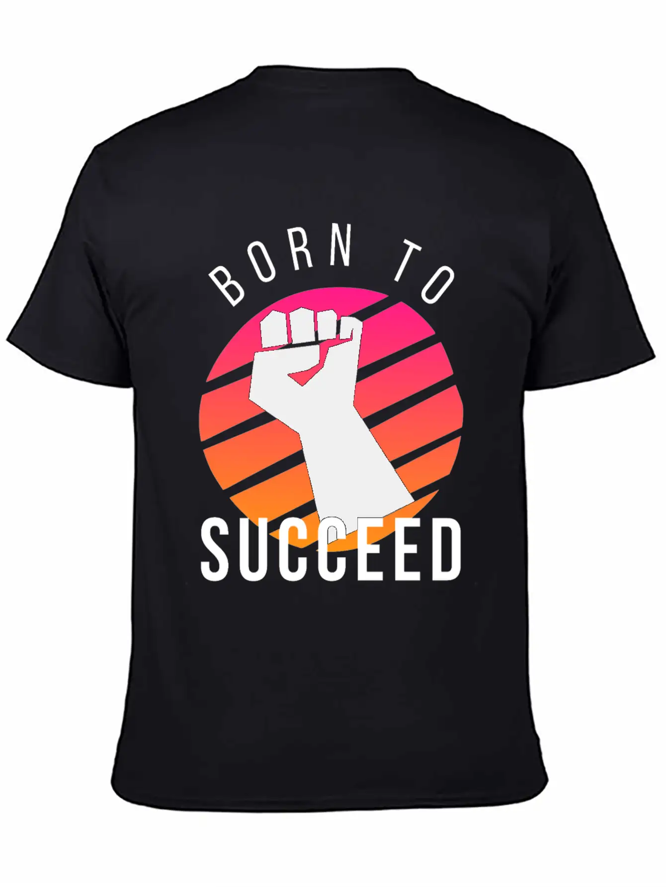 Born To Succeed Relaxed Everyday Tee – Lightweight And Durable Cotton