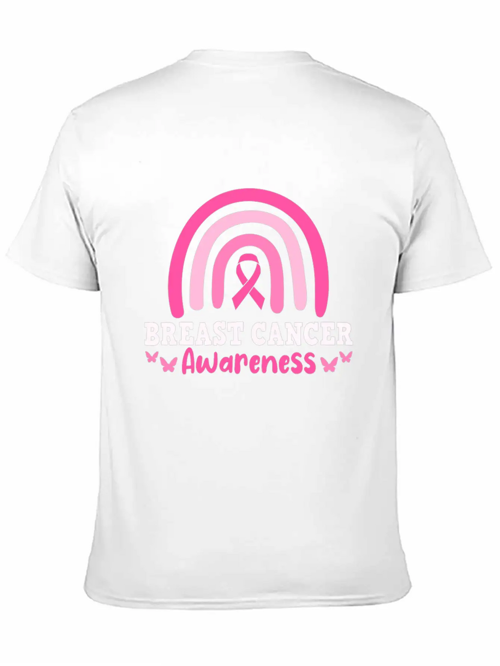 Breast Cancer Awareness Modern Fit Casual T-Shirt – Clean And Versatile Design