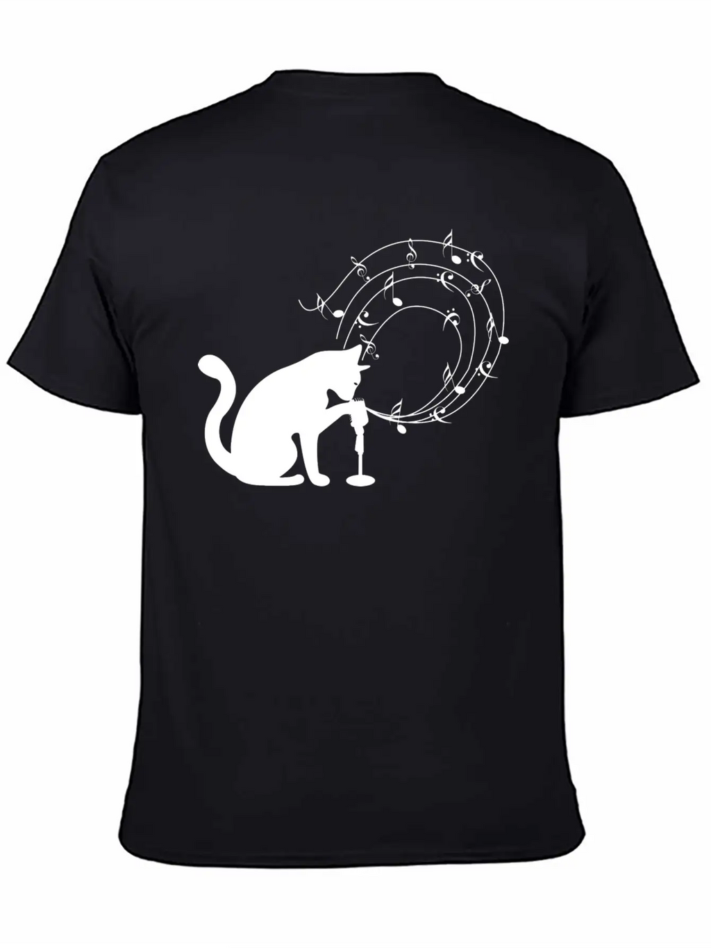 Cat Music Modern Fit Casual T-Shirt – Clean And Versatile Design