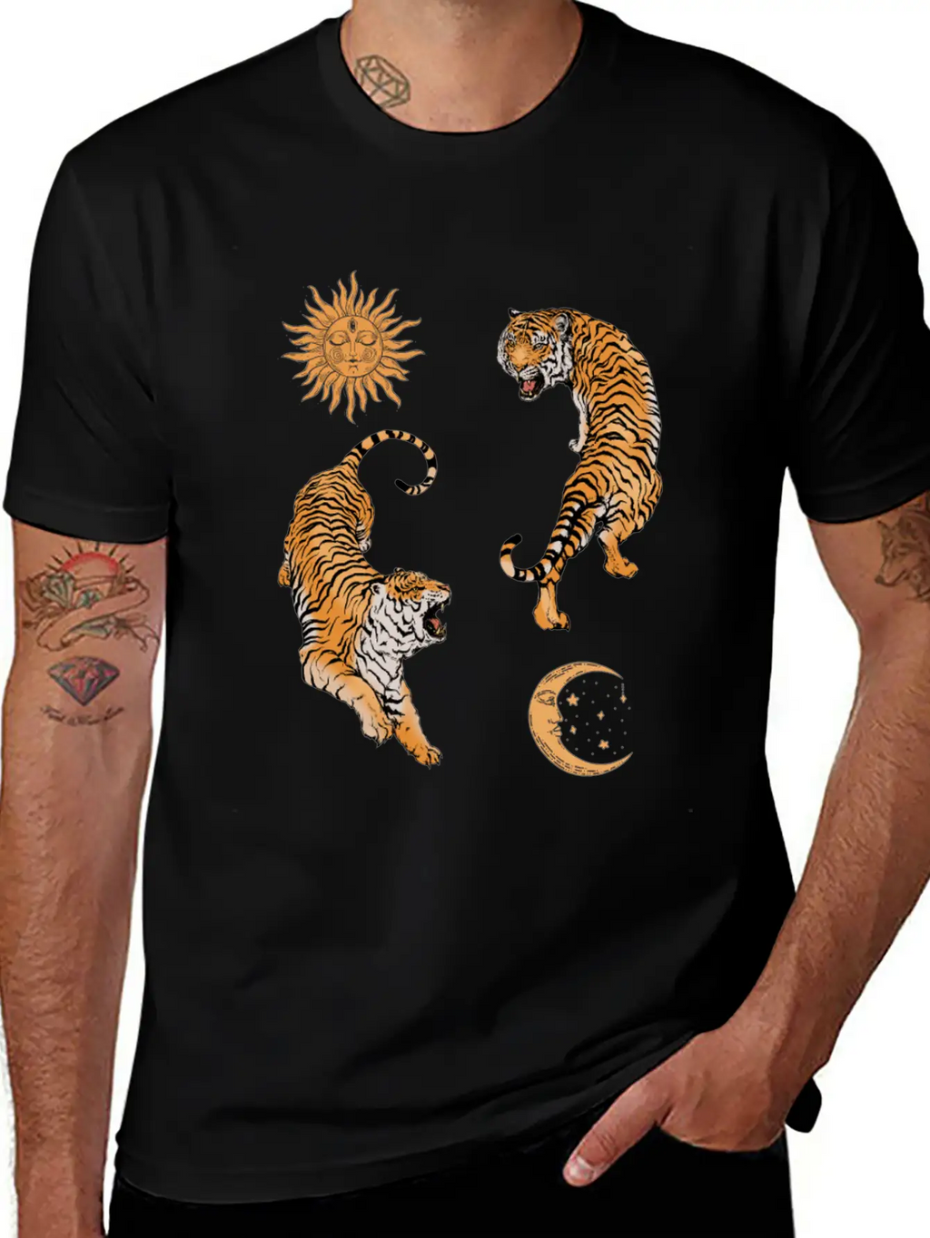 Chinese New Year Of Tiger 2022 Japanese Aesthetic Timeless Short Sleeve Tee – Comfy And Minimalist Design