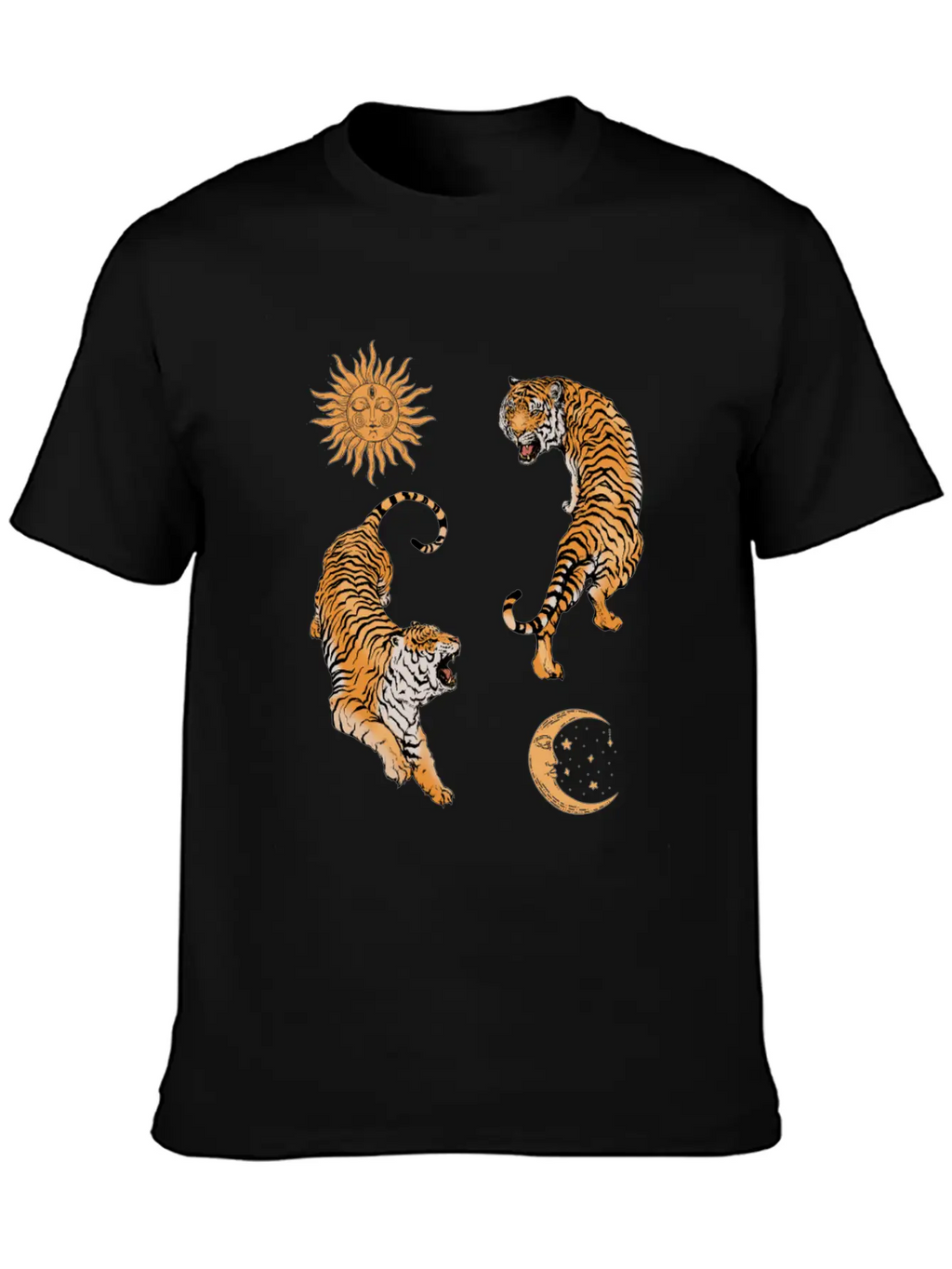 Chinese New Year Of Tiger 2022 Japanese Aesthetic Timeless Short Sleeve Tee – Comfy And Minimalist Design