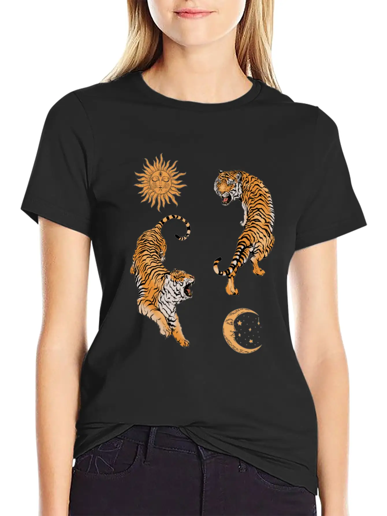 Chinese New Year Of Tiger 2022 Japanese Aesthetic Timeless Short Sleeve Tee – Comfy And Minimalist Design