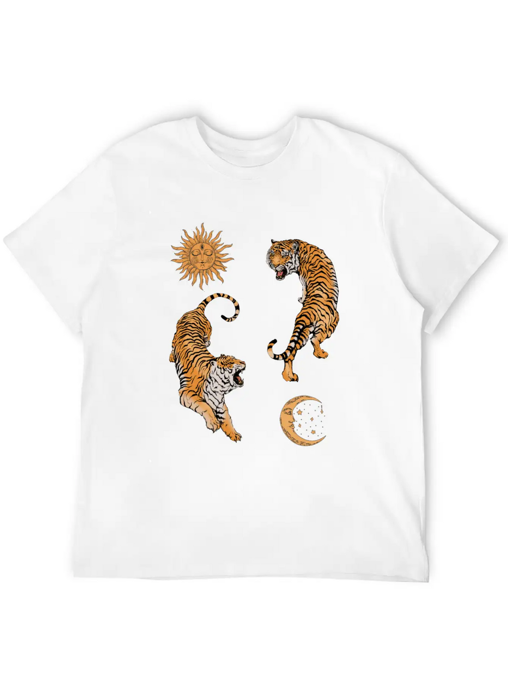 Chinese New Year Of Tiger 2022 Japanese Aesthetic Timeless Short Sleeve Tee – Comfy And Minimalist Design