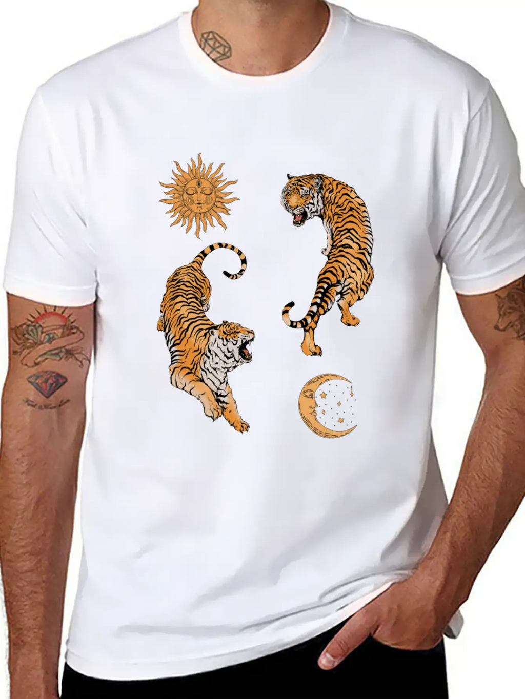 Chinese New Year Of Tiger 2022 Japanese Aesthetic Timeless Short Sleeve Tee – Comfy And Minimalist Design