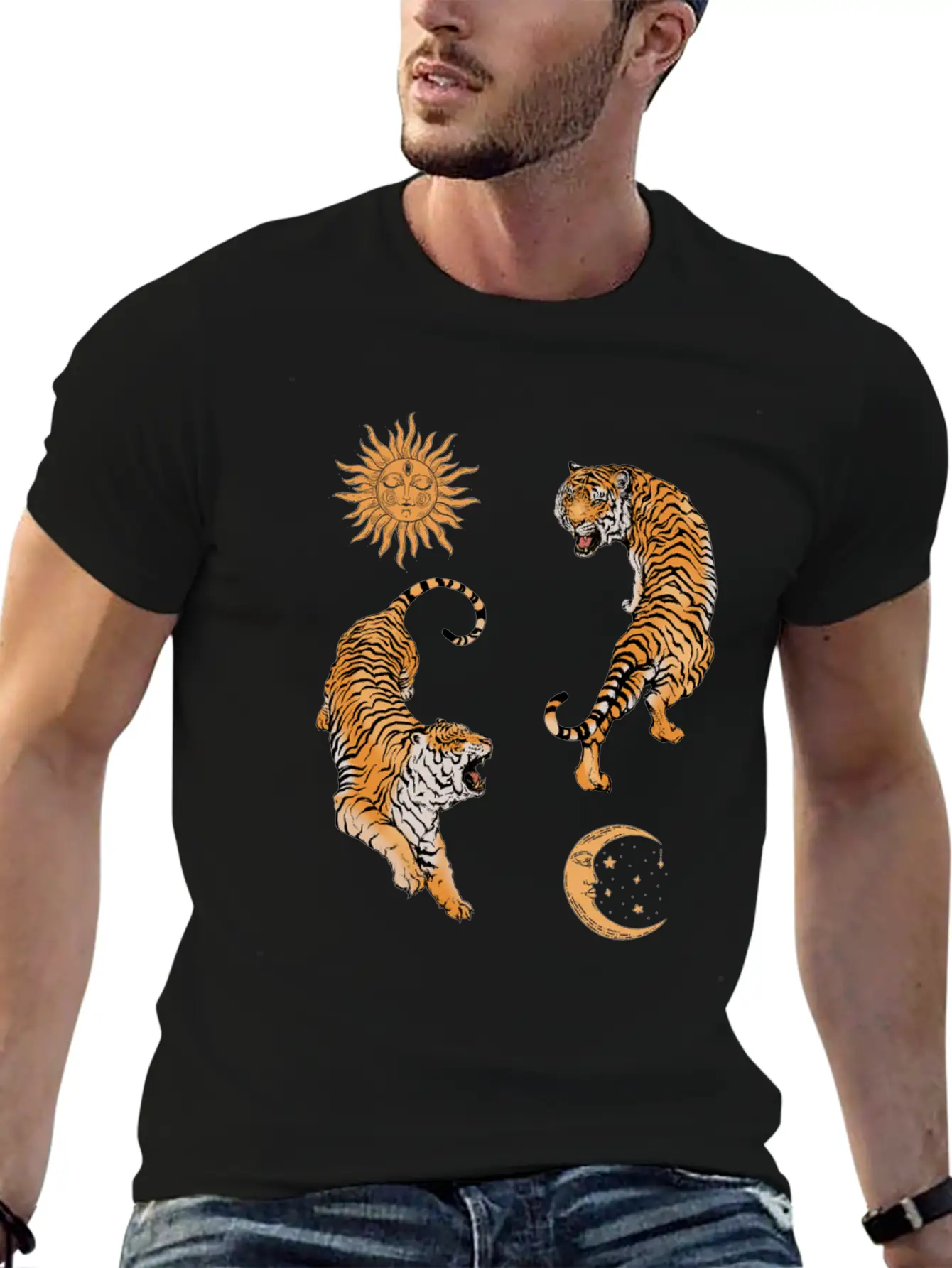 Chinese New Year Of Tiger 2022 Japanese Aesthetic Timeless Short Sleeve Tee – Comfy And Minimalist Design