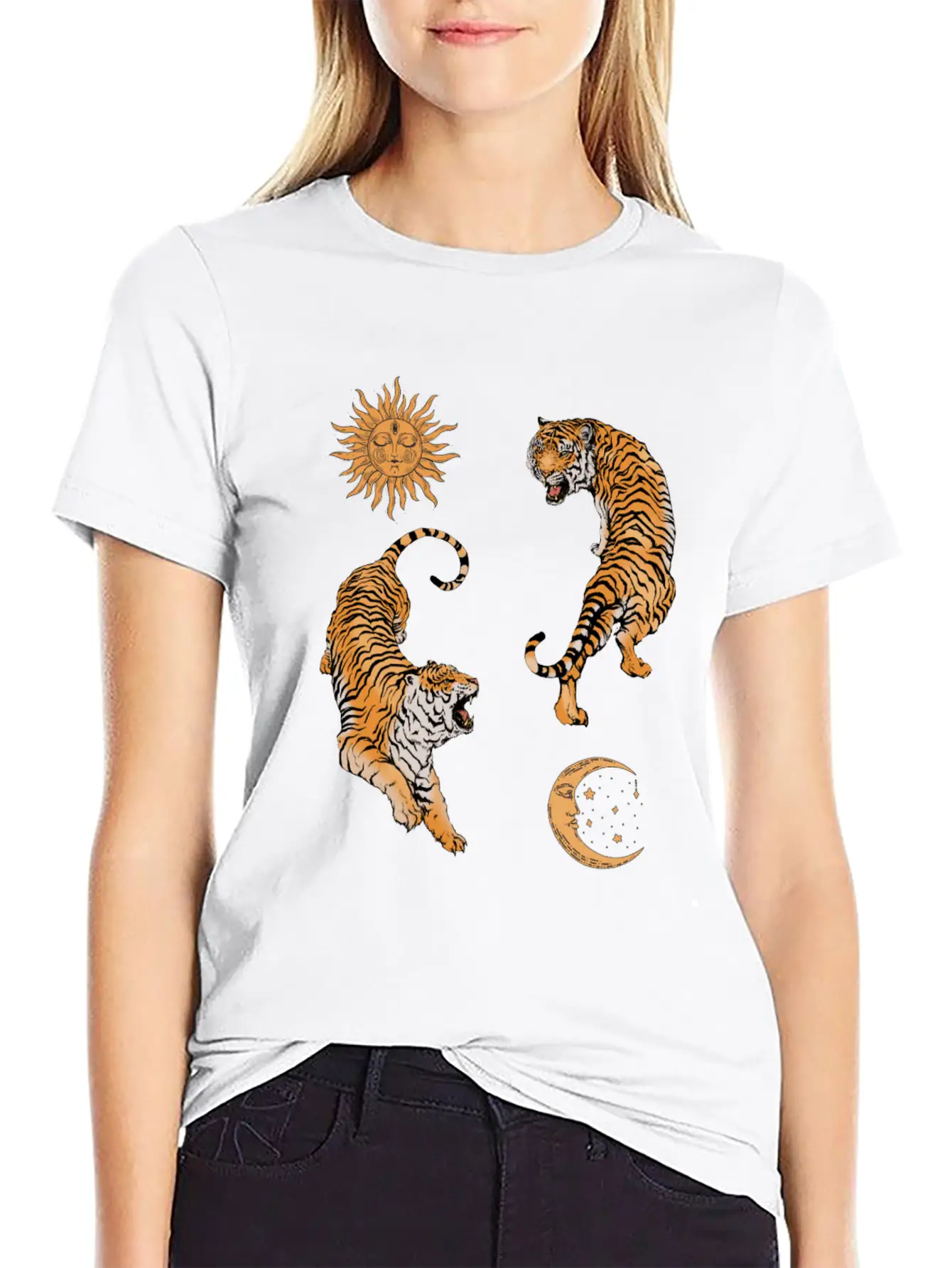 Chinese New Year Of Tiger 2022 Japanese Aesthetic Timeless Short Sleeve Tee – Comfy And Minimalist Design