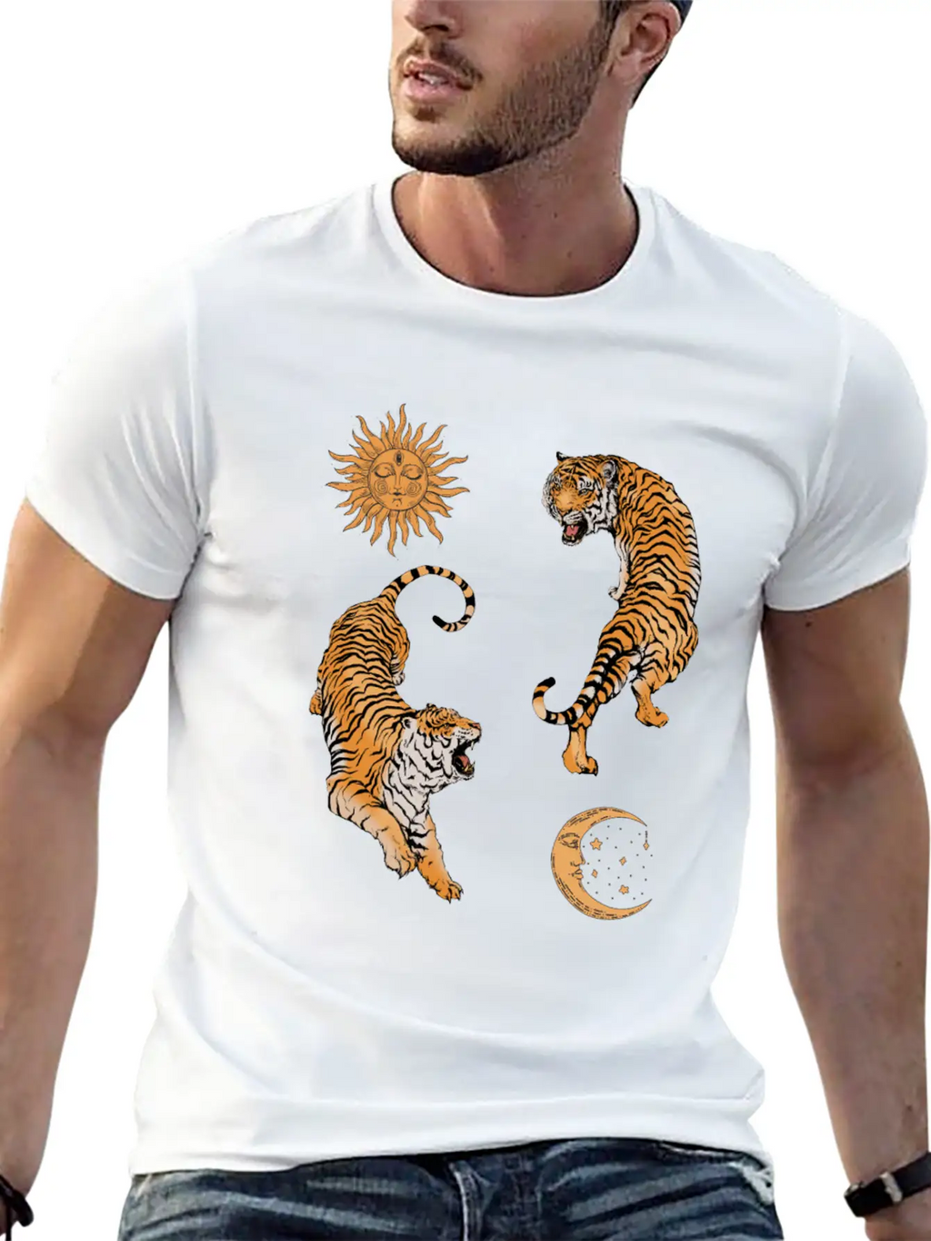 Chinese New Year Of Tiger 2022 Japanese Aesthetic Timeless Short Sleeve Tee – Comfy And Minimalist Design