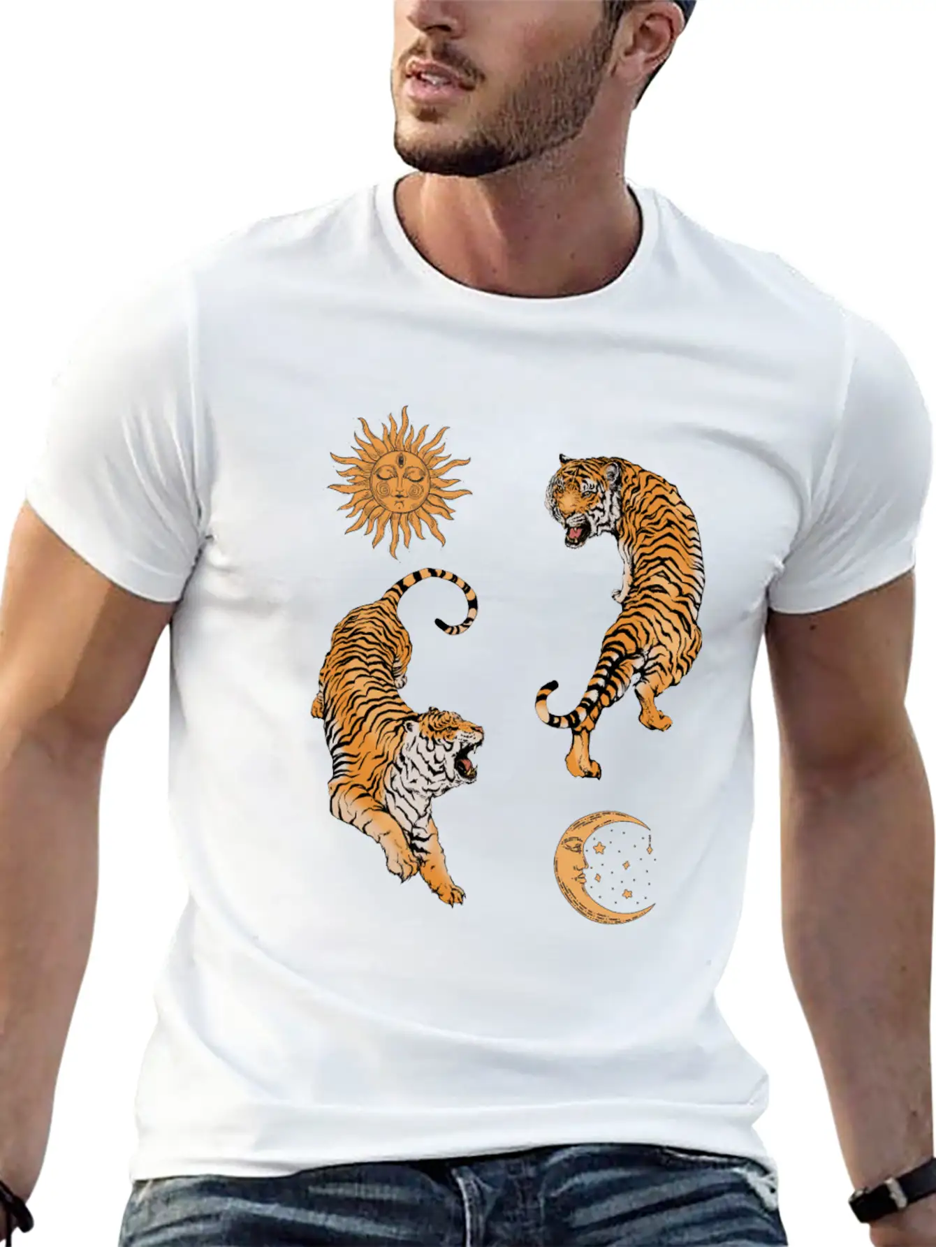 Chinese New Year Of Tiger 2022 Japanese Aesthetic Timeless Short Sleeve Tee – Comfy And Minimalist Design