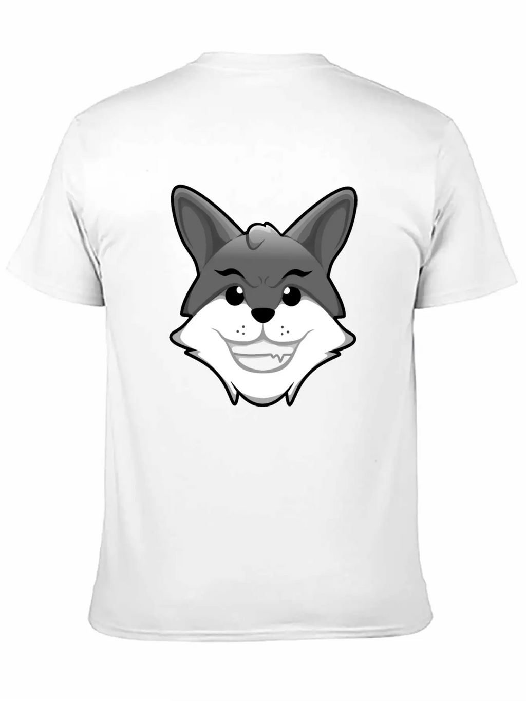 CUTE WOLF Modern Fit Casual T-Shirt – Clean And Versatile Design