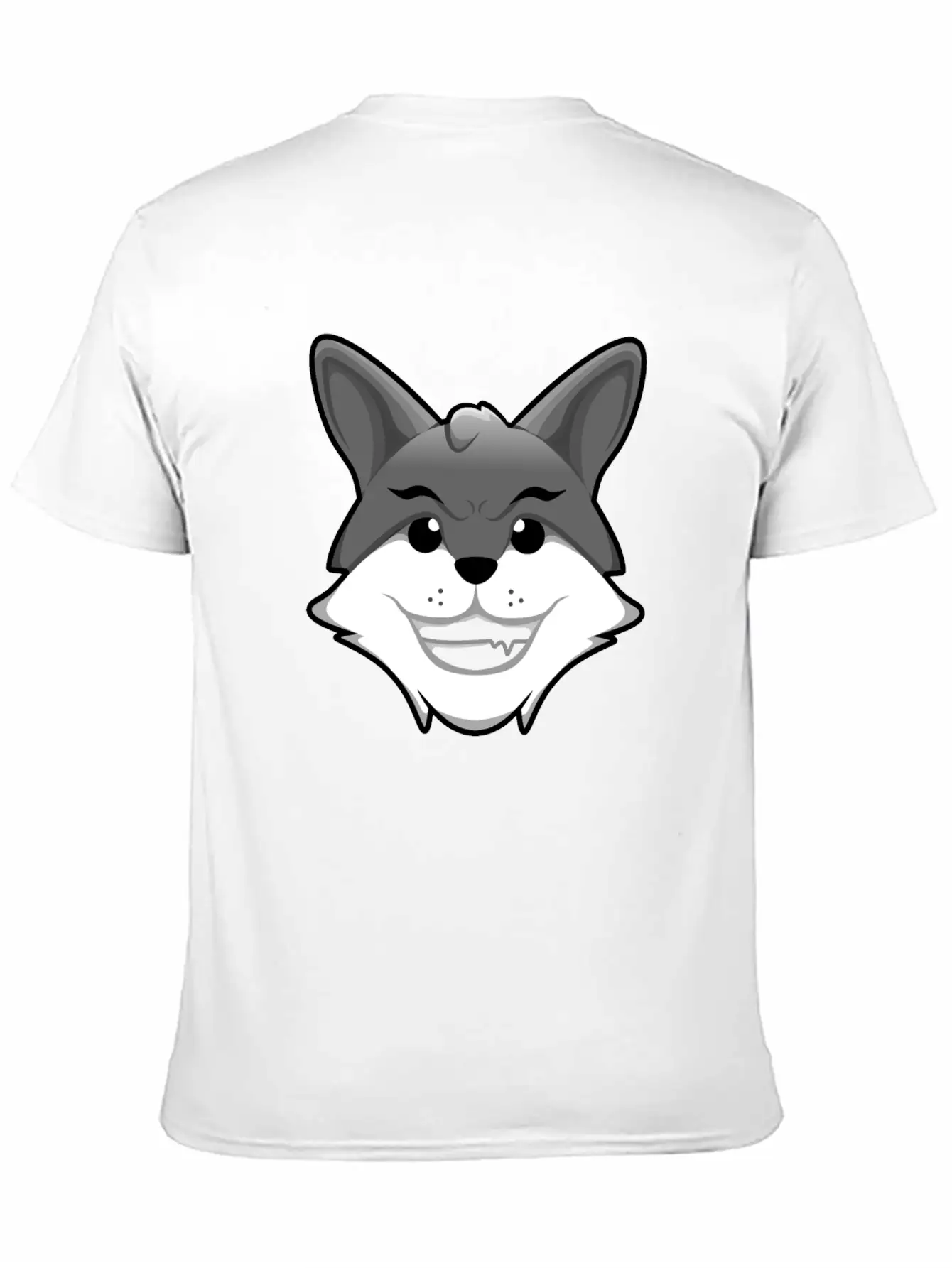 CUTE WOLF Modern Fit Casual T-Shirt – Clean And Versatile Design