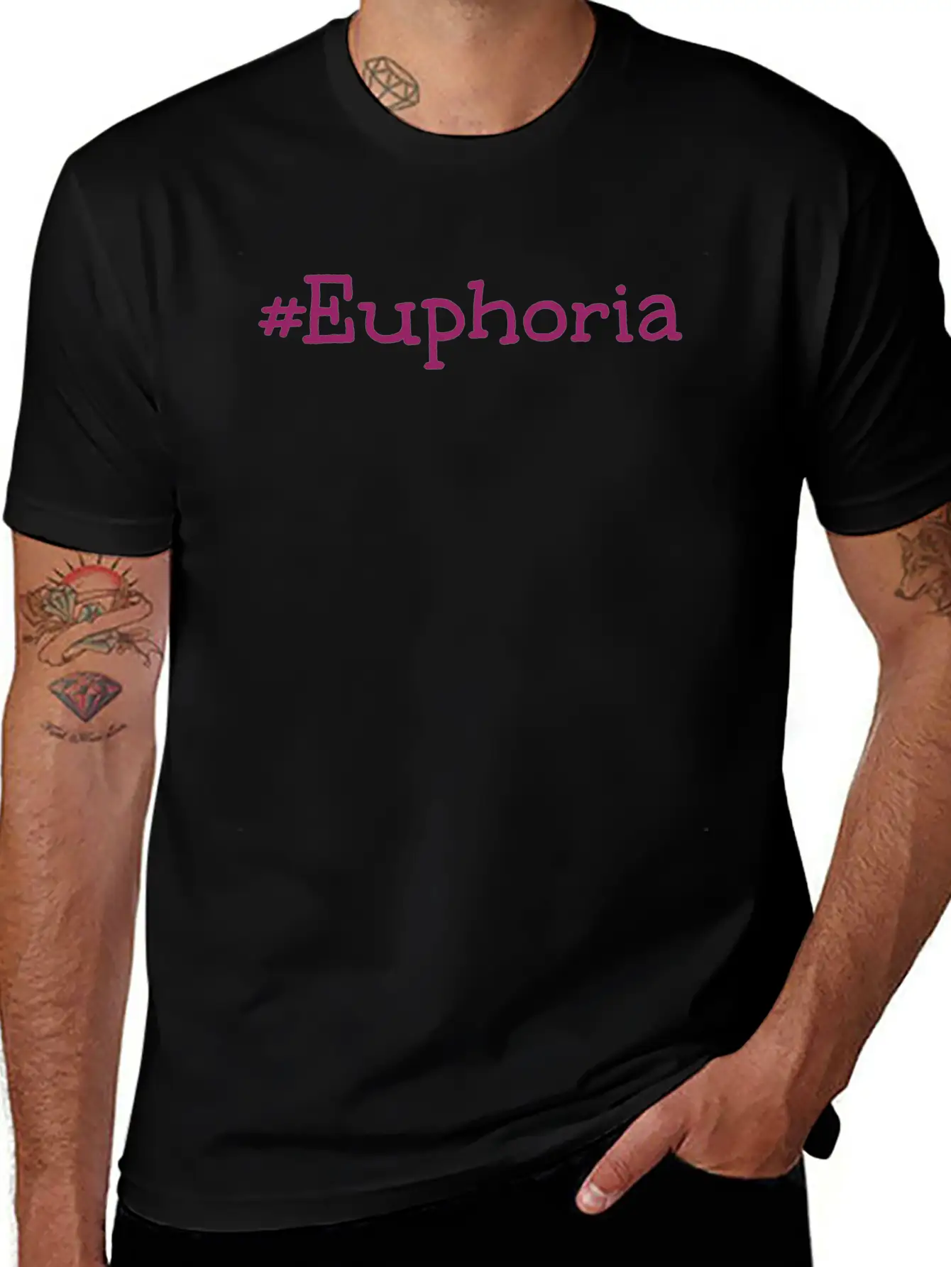 #Euphoria Essential Unisex Summer Tee – Soft Cotton Casual Fit