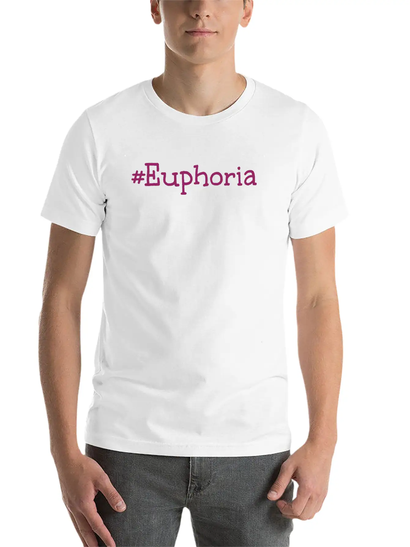#Euphoria Essential Unisex Summer Tee – Soft Cotton Casual Fit