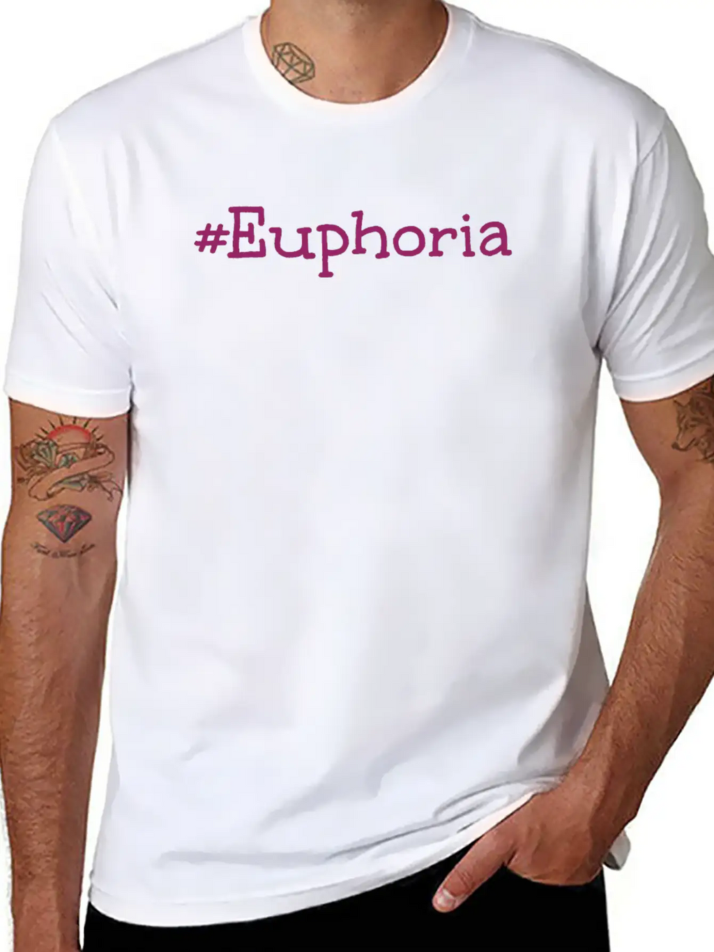 #Euphoria Essential Unisex Summer Tee – Soft Cotton Casual Fit