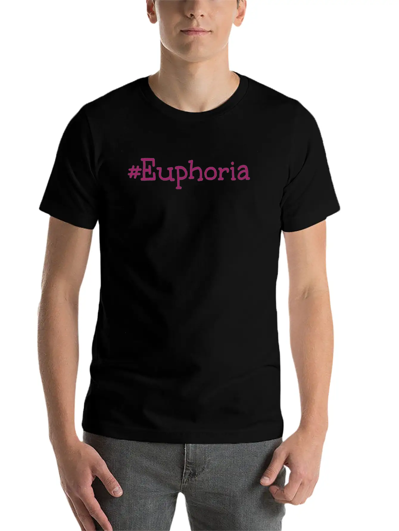 #Euphoria Essential Unisex Summer Tee – Soft Cotton Casual Fit