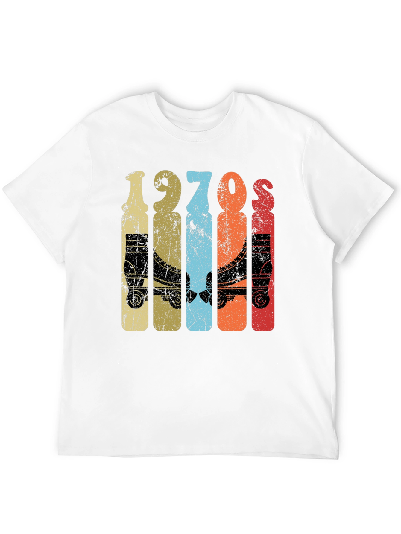 Vintage 1970s Roller Skate Graphic Tee