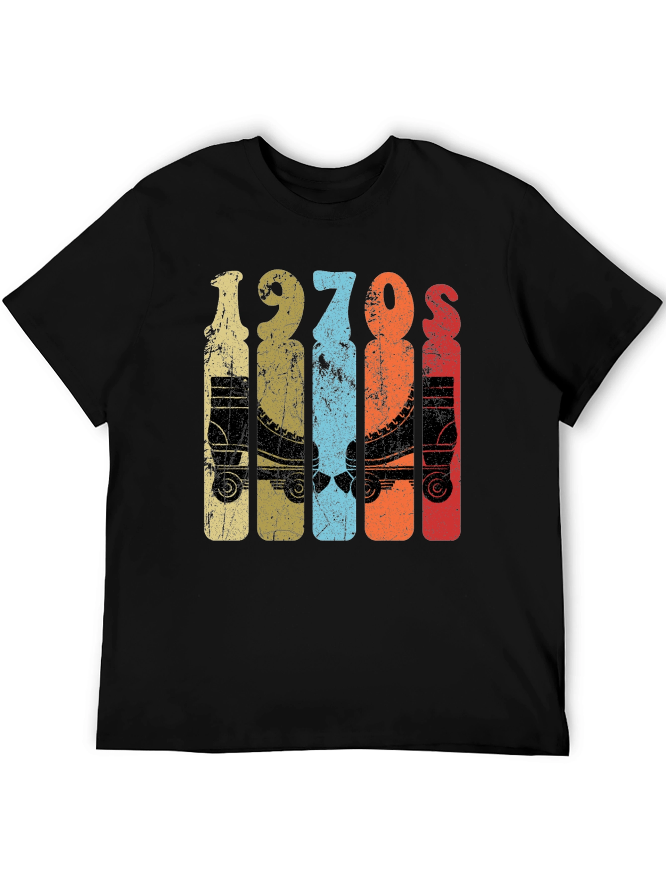 Vintage 1970s Roller Skate Graphic Tee