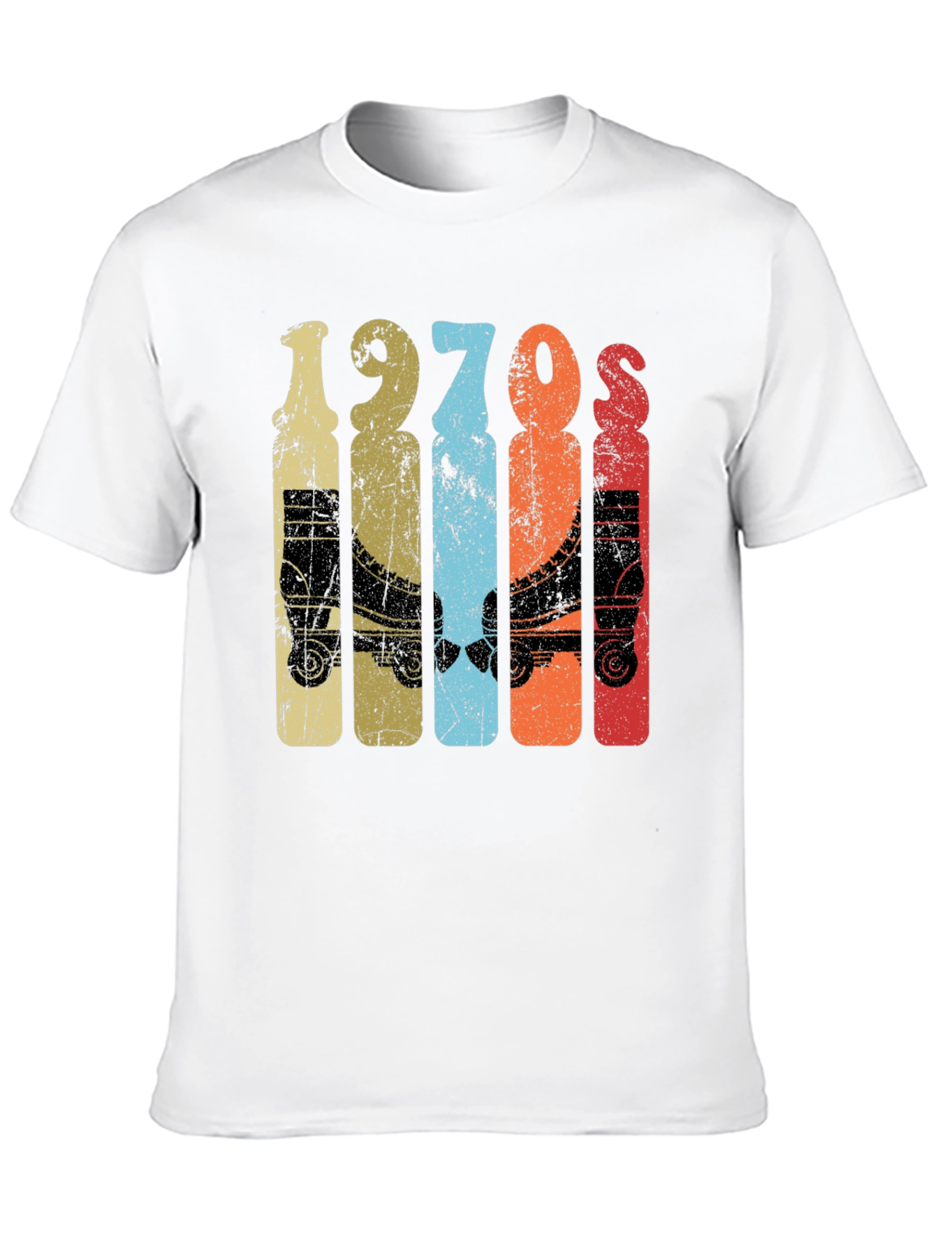 Vintage 1970s Roller Skate Graphic Tee