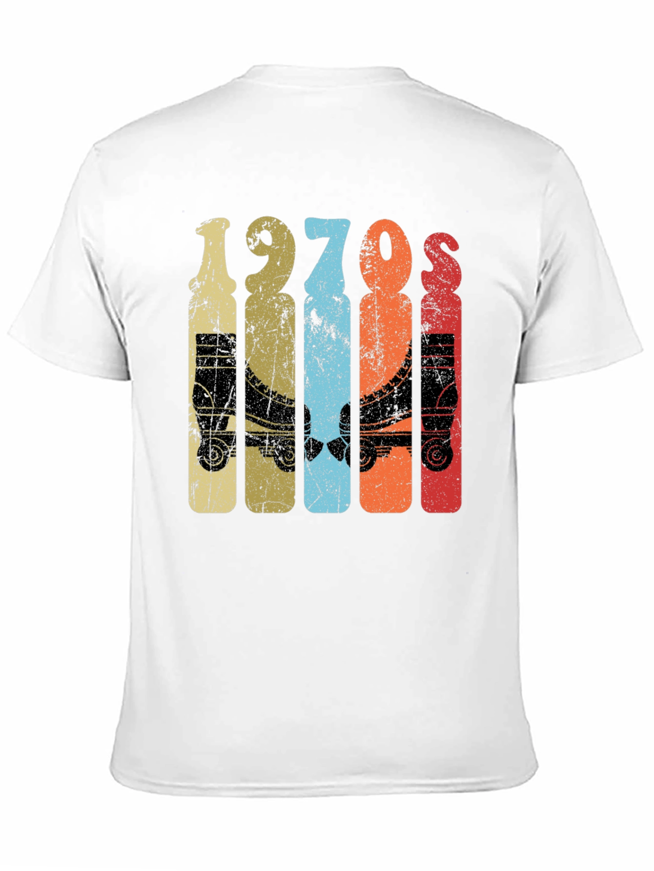 Vintage 1970s Roller Skate Graphic Tee