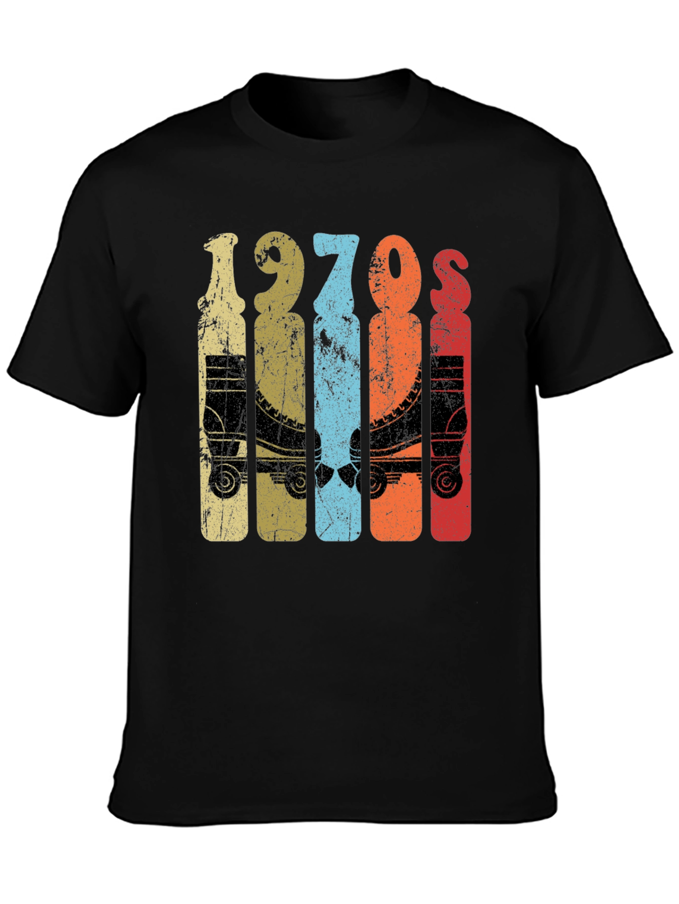 Vintage 1970s Roller Skate Graphic Tee